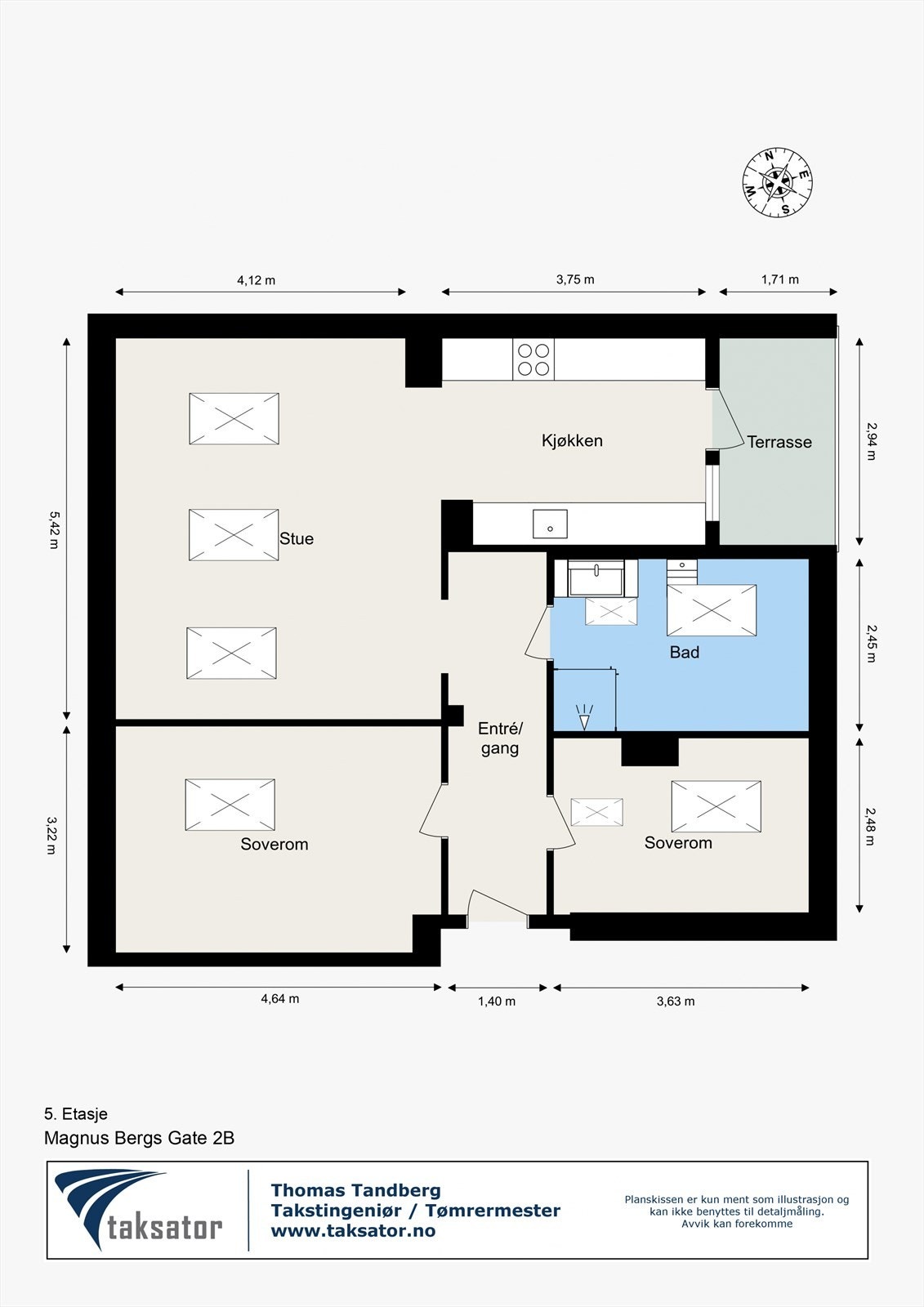 Plantegning. Galleribilde