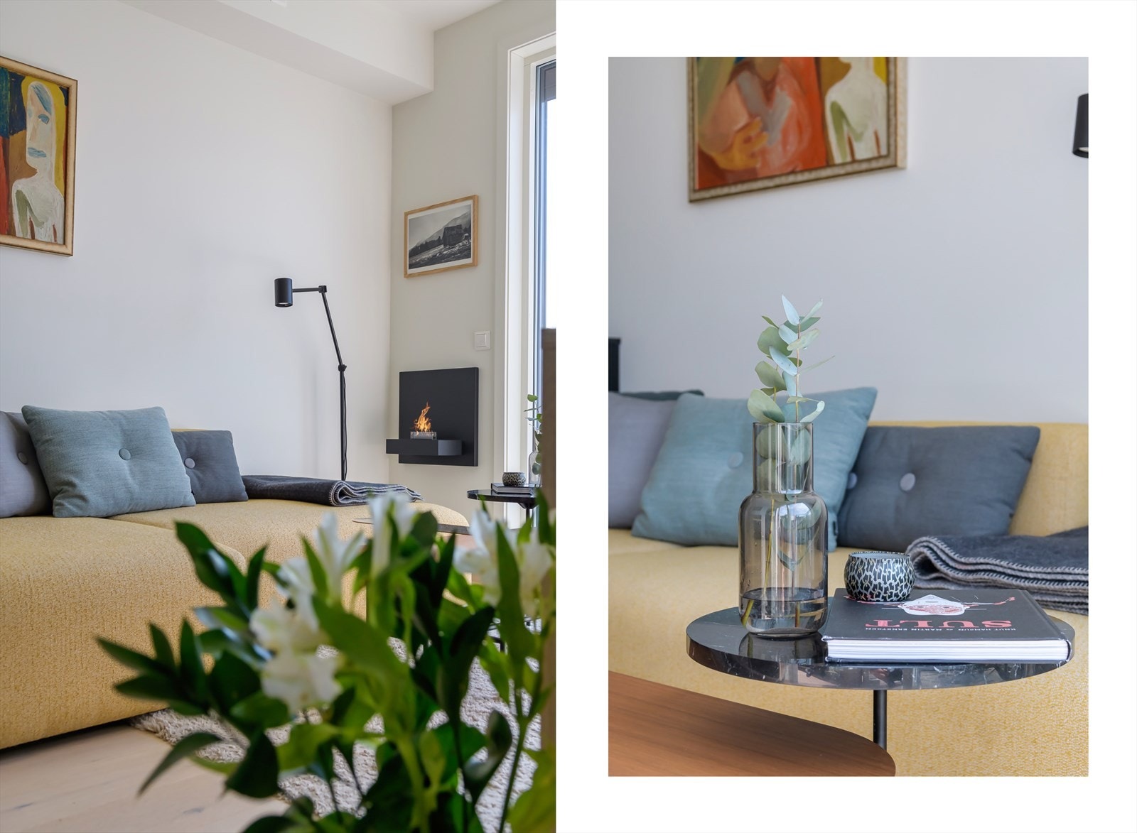 Á-konto fjernvarme er inkludert i husleien. Galleribilde