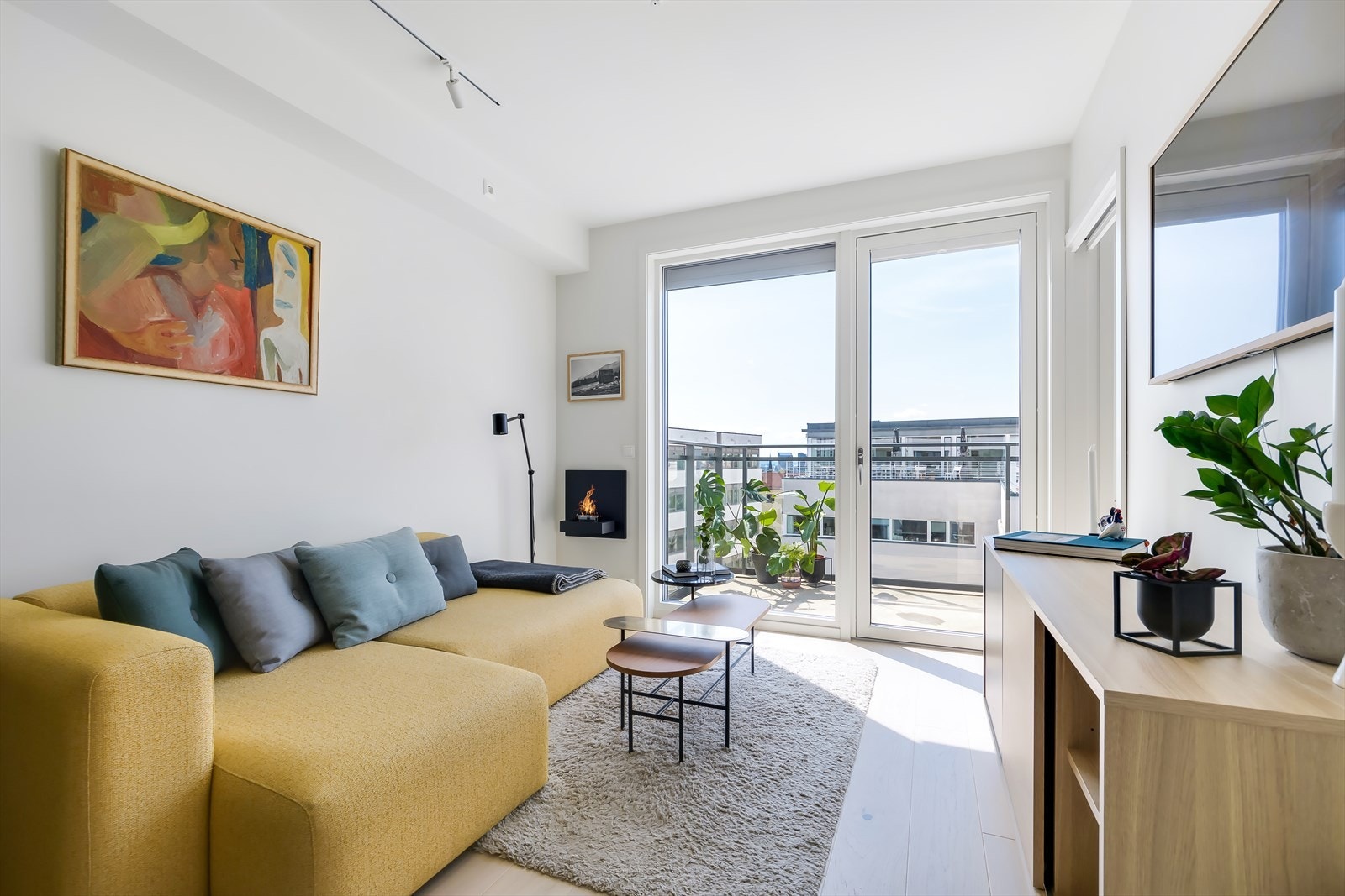 Her får du en moderne, innflytningsklar og lekker 2-roms! Galleribilde