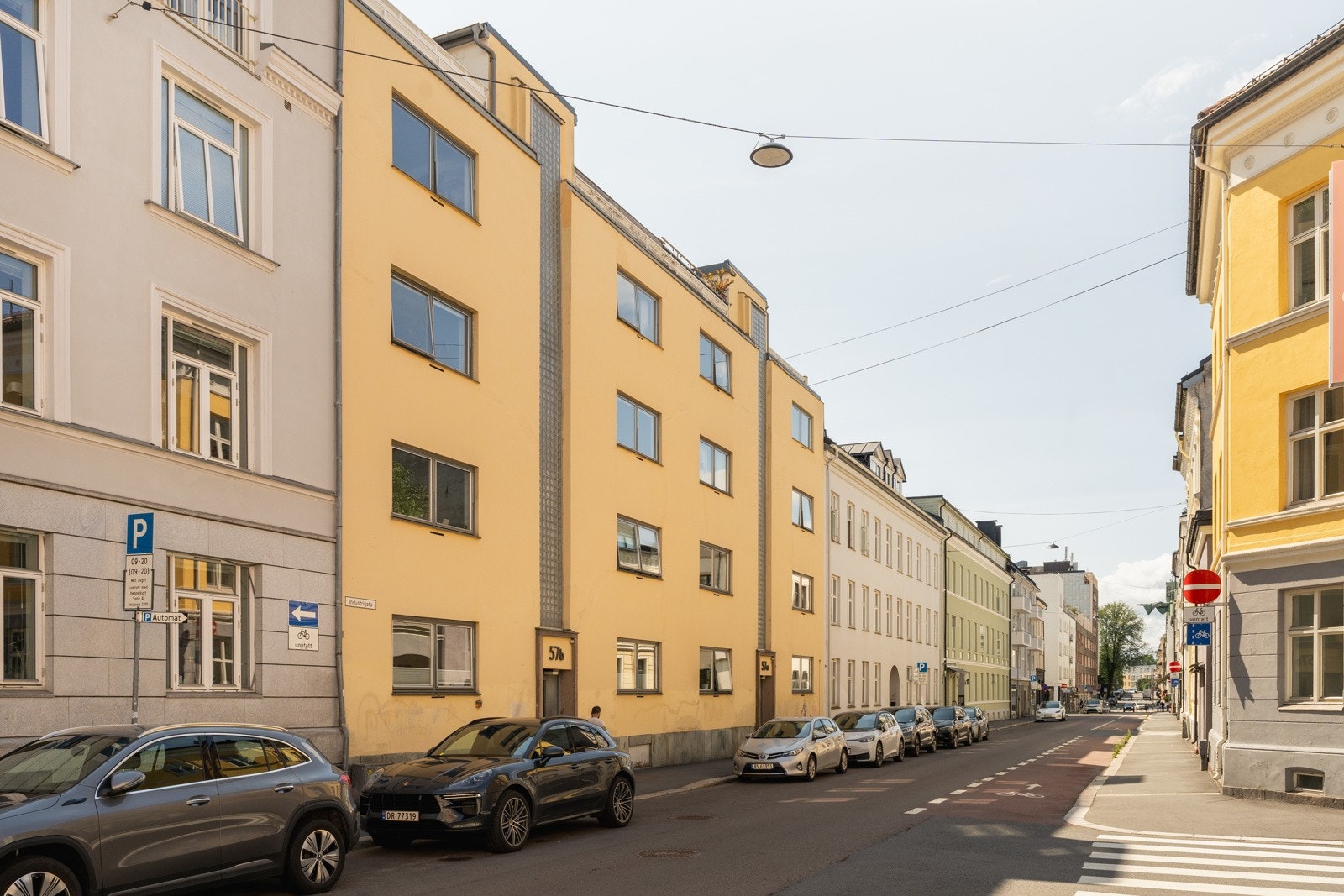 Fasade ut mot Industrigata. Galleribilde