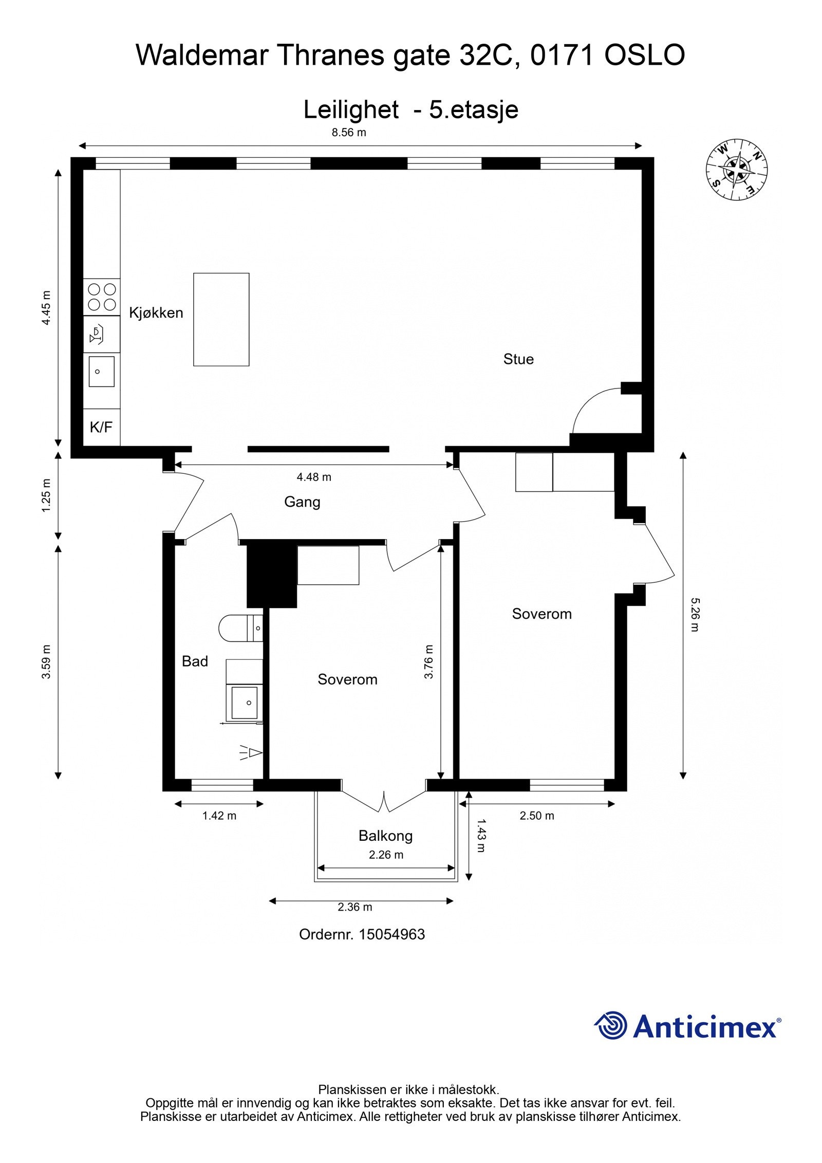 Planskisse. Galleribilde