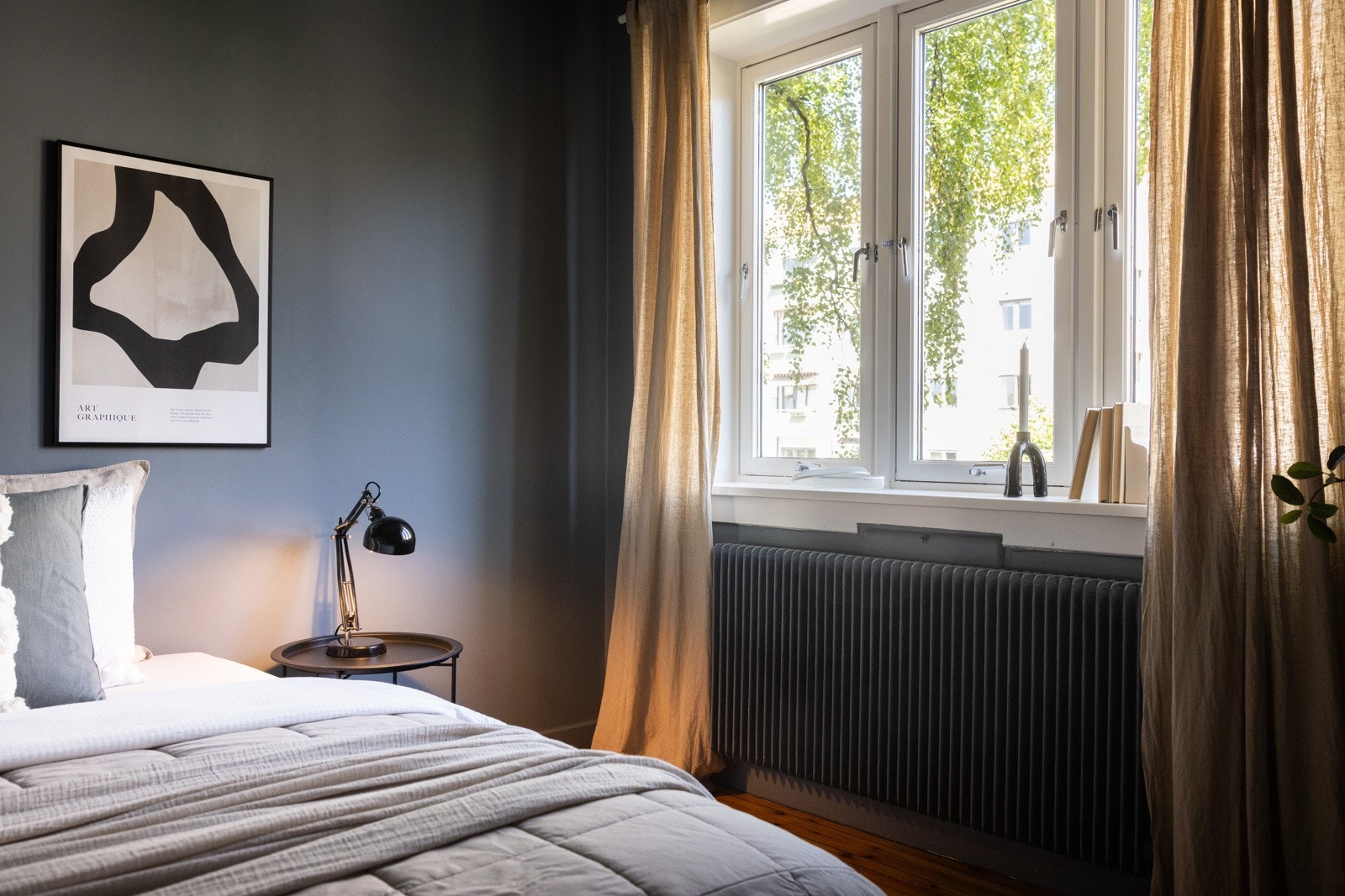 Her er alt lagt til rette for en god natts søvn. Galleribilde