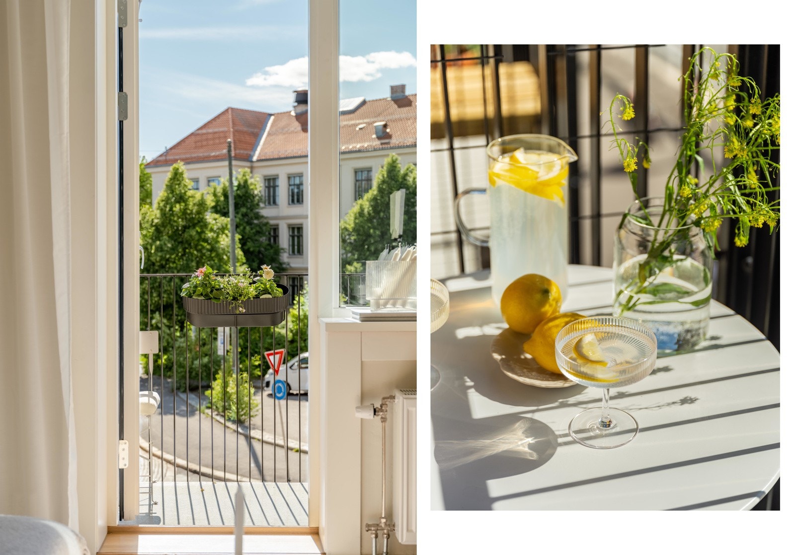 Det er ingen sjenerende innsyn inn i leiligheten. Galleribilde