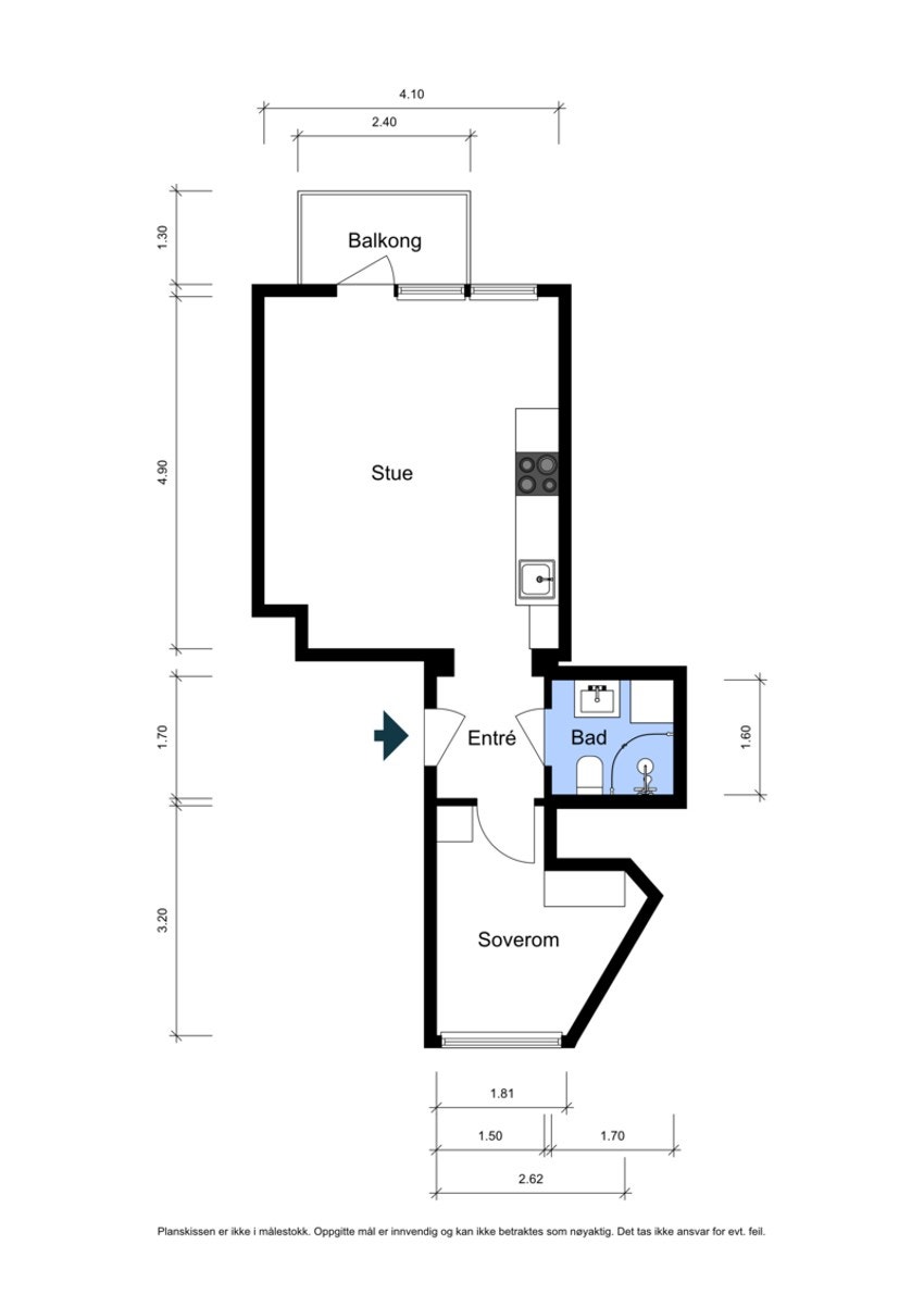 Planløsning. Galleribilde