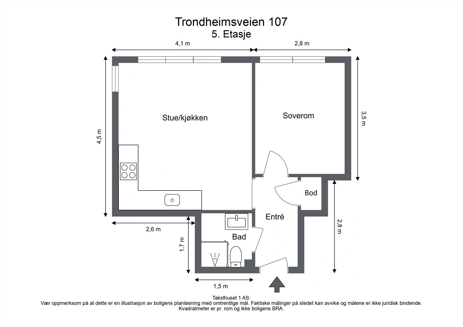 Optimal planløsning! Galleribilde