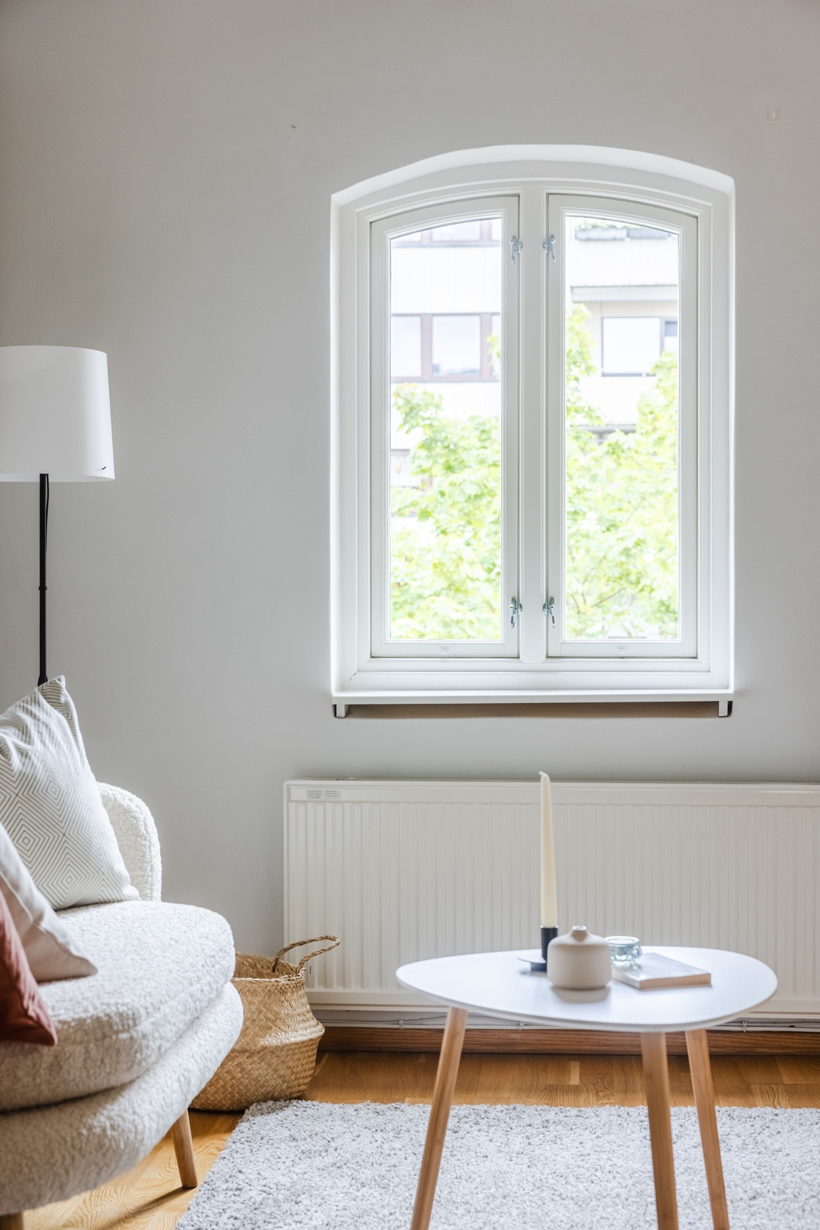 Vindusformen fra det gamle fabrikksbygget ble bevart for å ta vare på de klassiske detaljene fabrikken hadde. Galleribilde