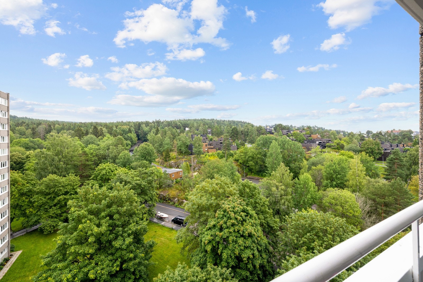 Flott utsikt Galleribilde