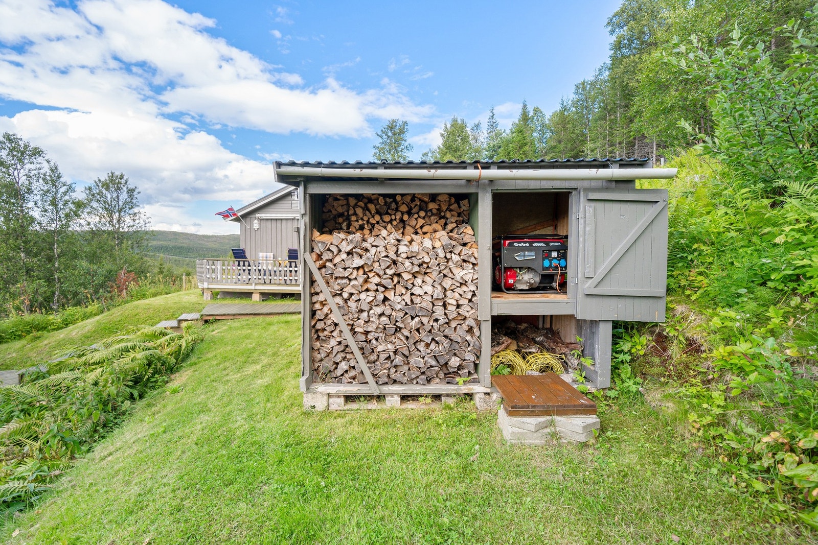 Også med plass for aggregat Galleribilde