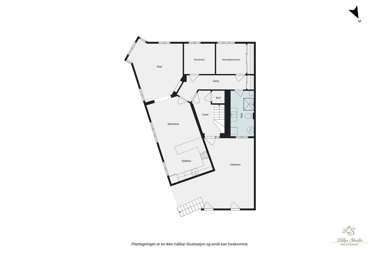 Plantegning. Galleribilde