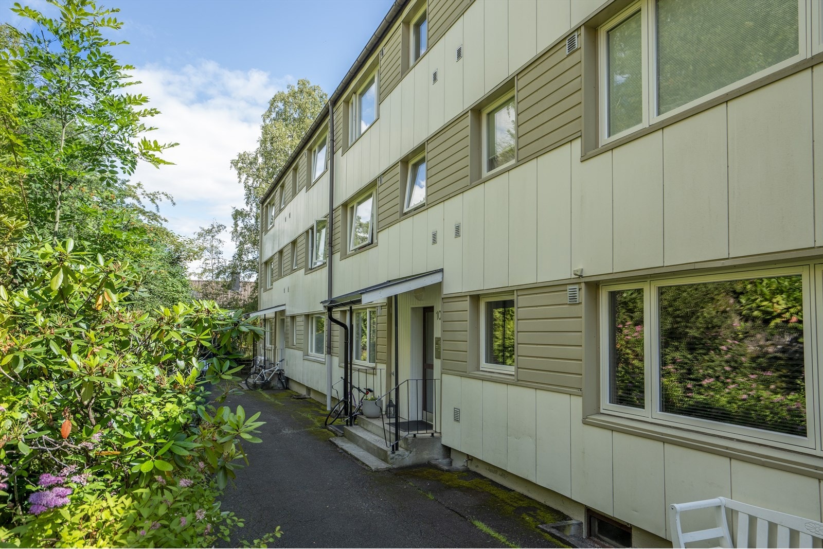 Borettslaget består av 188 andelsleiligheter. Galleribilde