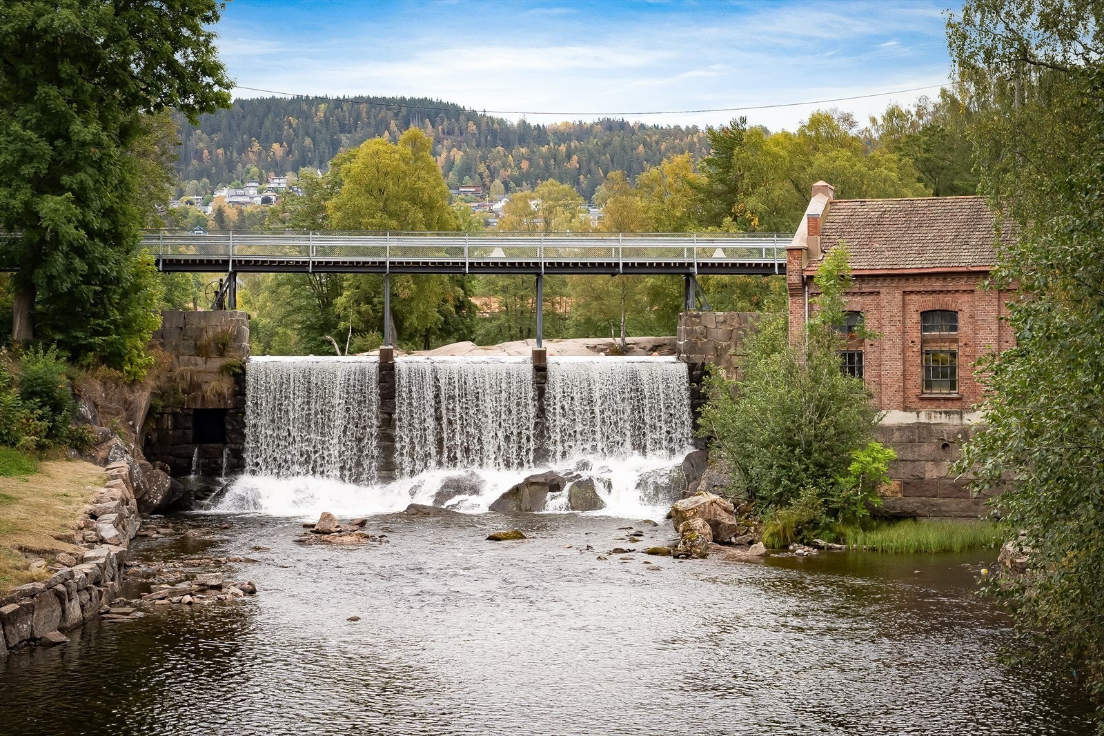 På Frysja bor du rett ved Akerselva, med flott tur- og bademuligheter. Galleribilde