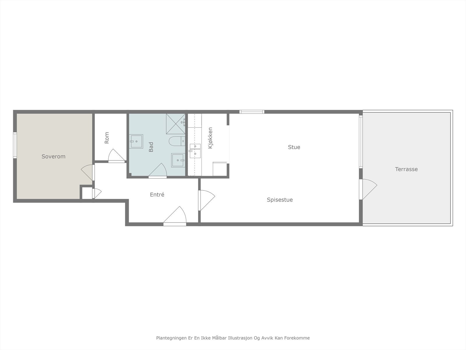 Plantegning - Garvergaten 5 Galleribilde