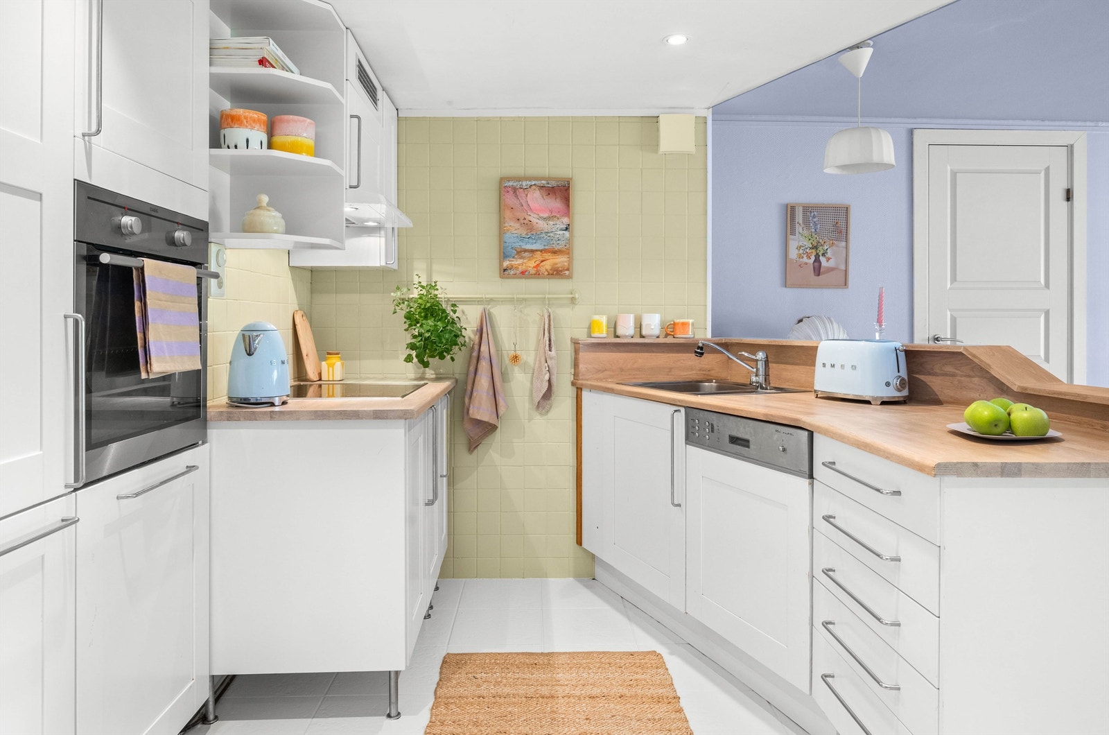 Nedsenket himling med justerbare downlights Galleribilde