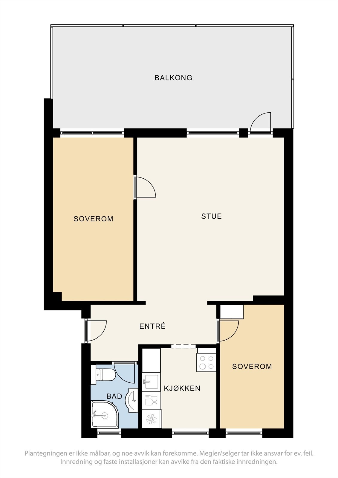 Plantegning | St. Olavs vei 15B Galleribilde