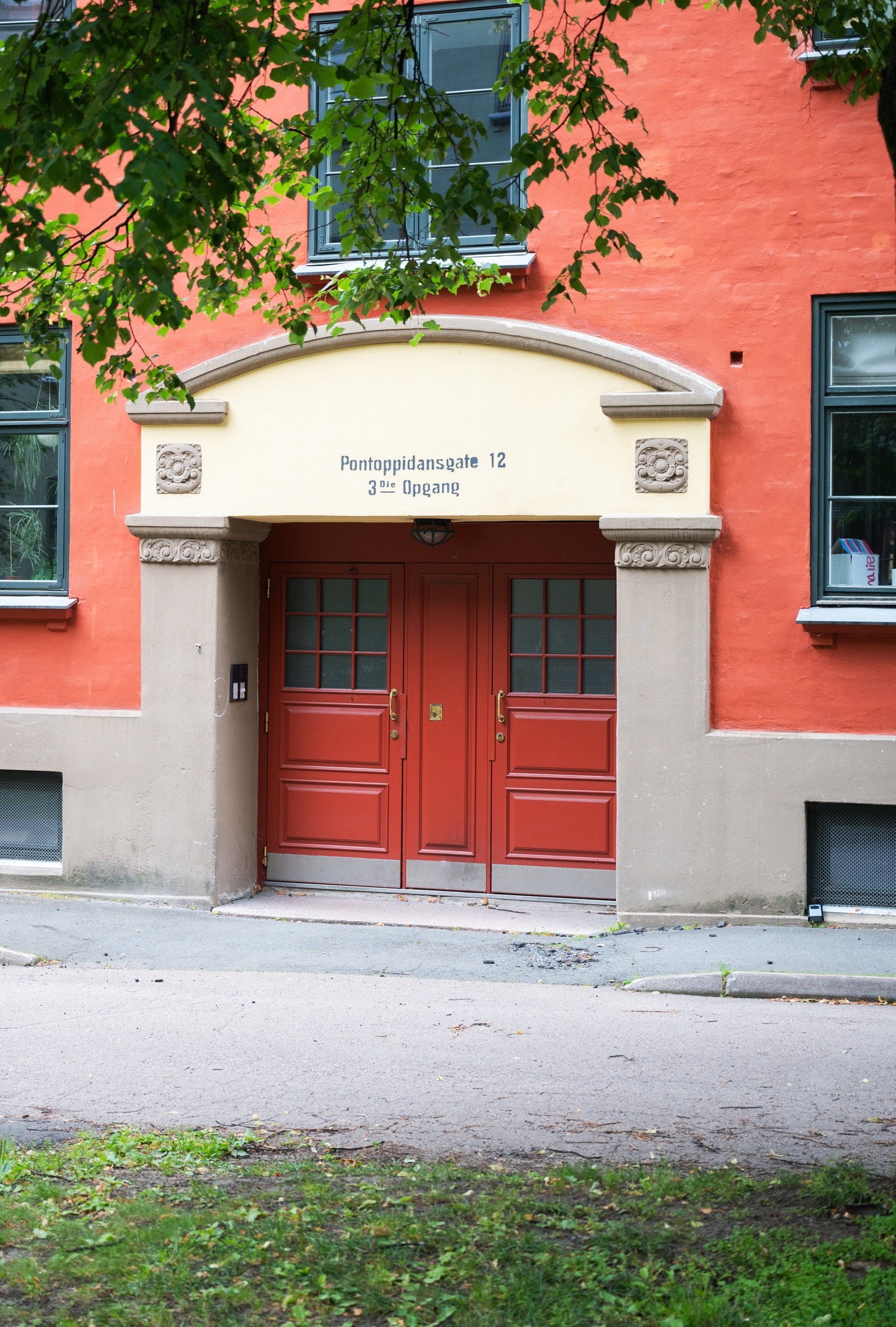 Representativt inngangsparti Galleribilde