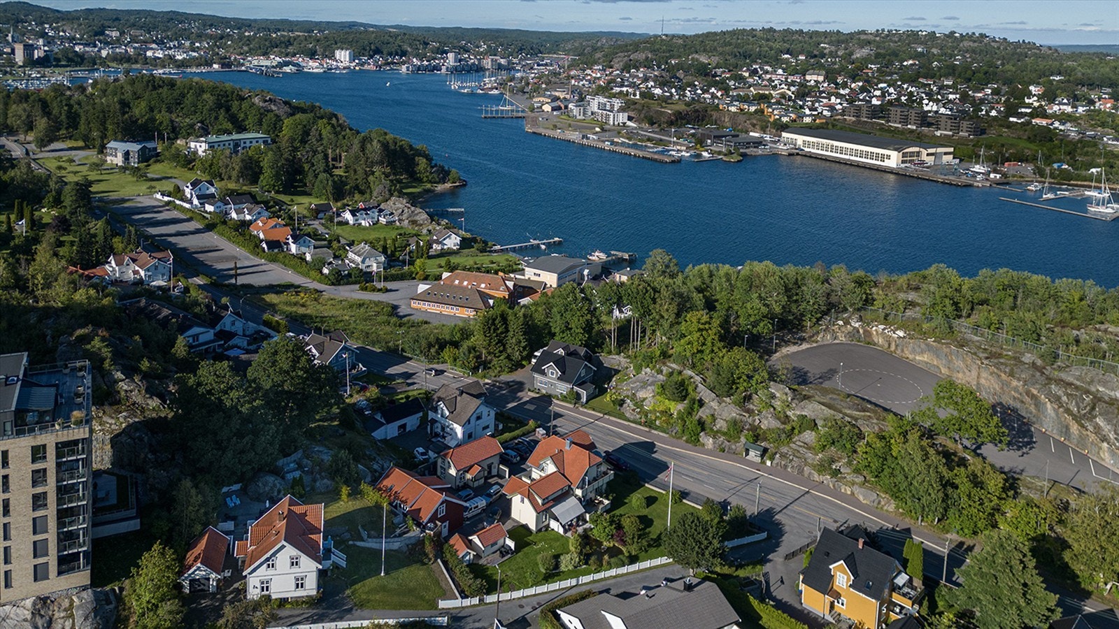 Dronefoto Galleribilde