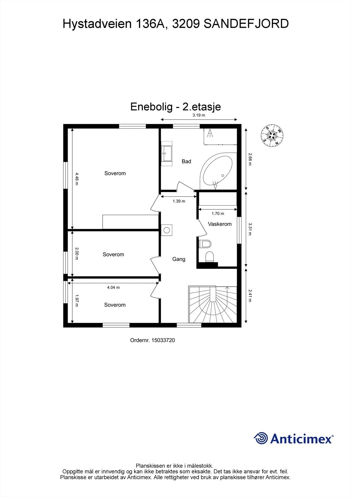 Plantegning 2. etg. Galleribilde