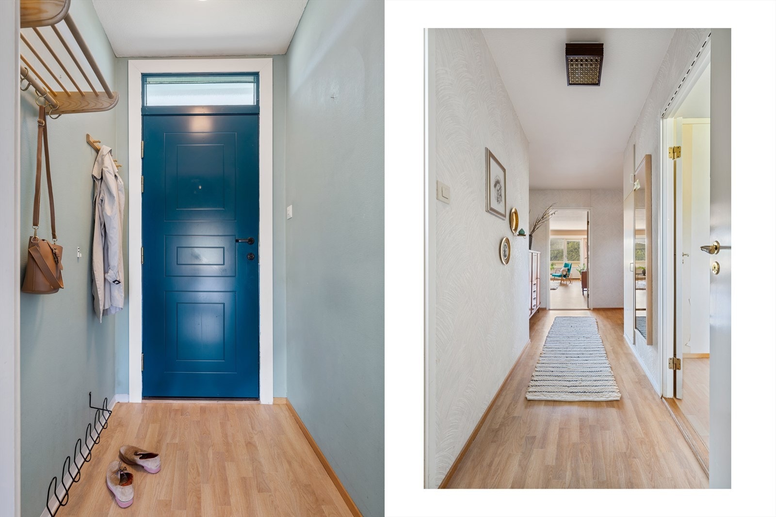 - Her har du rikelig med plass til oppheng av yttertøy og sko samt garderobeløsning om ønskelig - Galleribilde