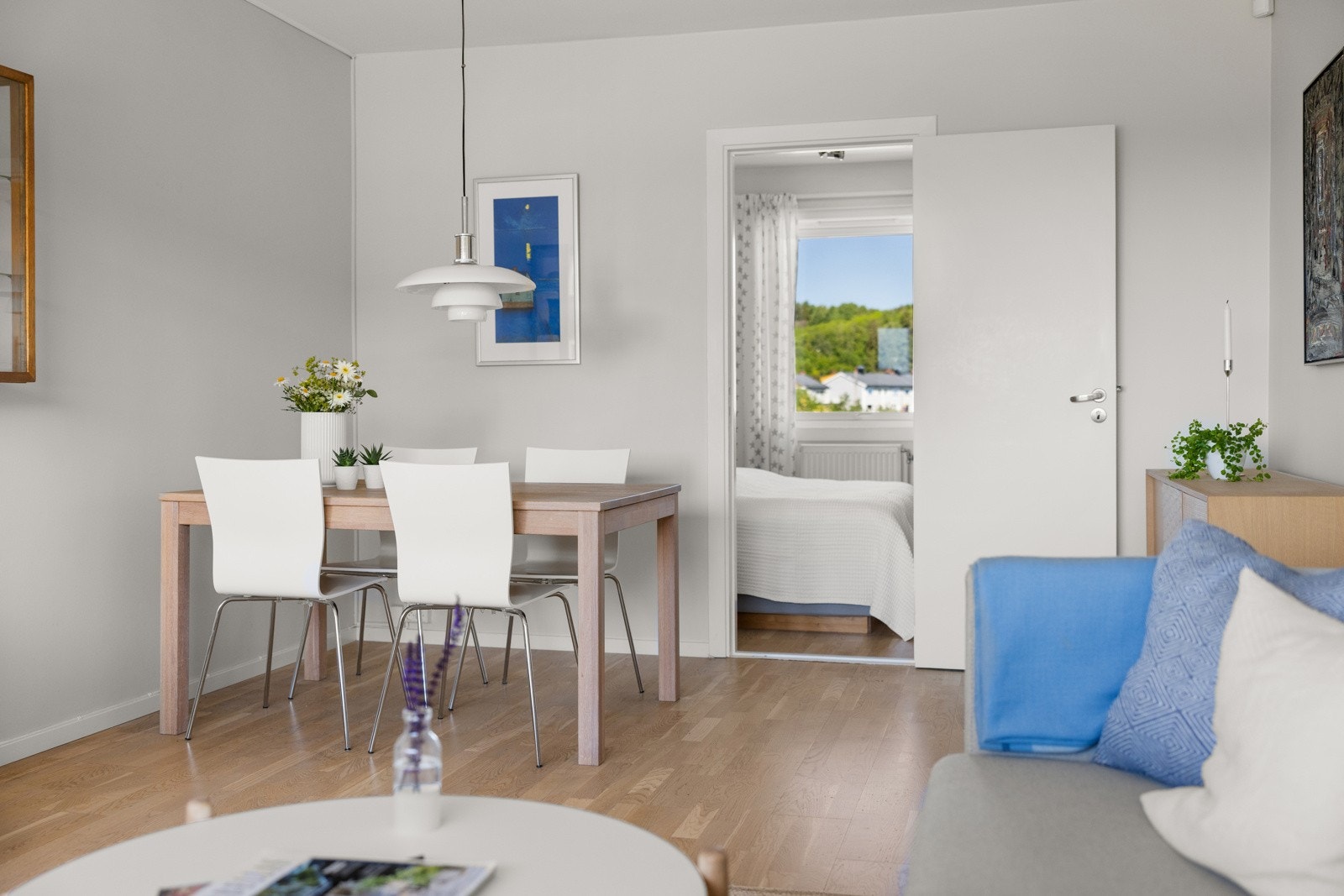 God plass til hyggelig spisegruppe. Galleribilde