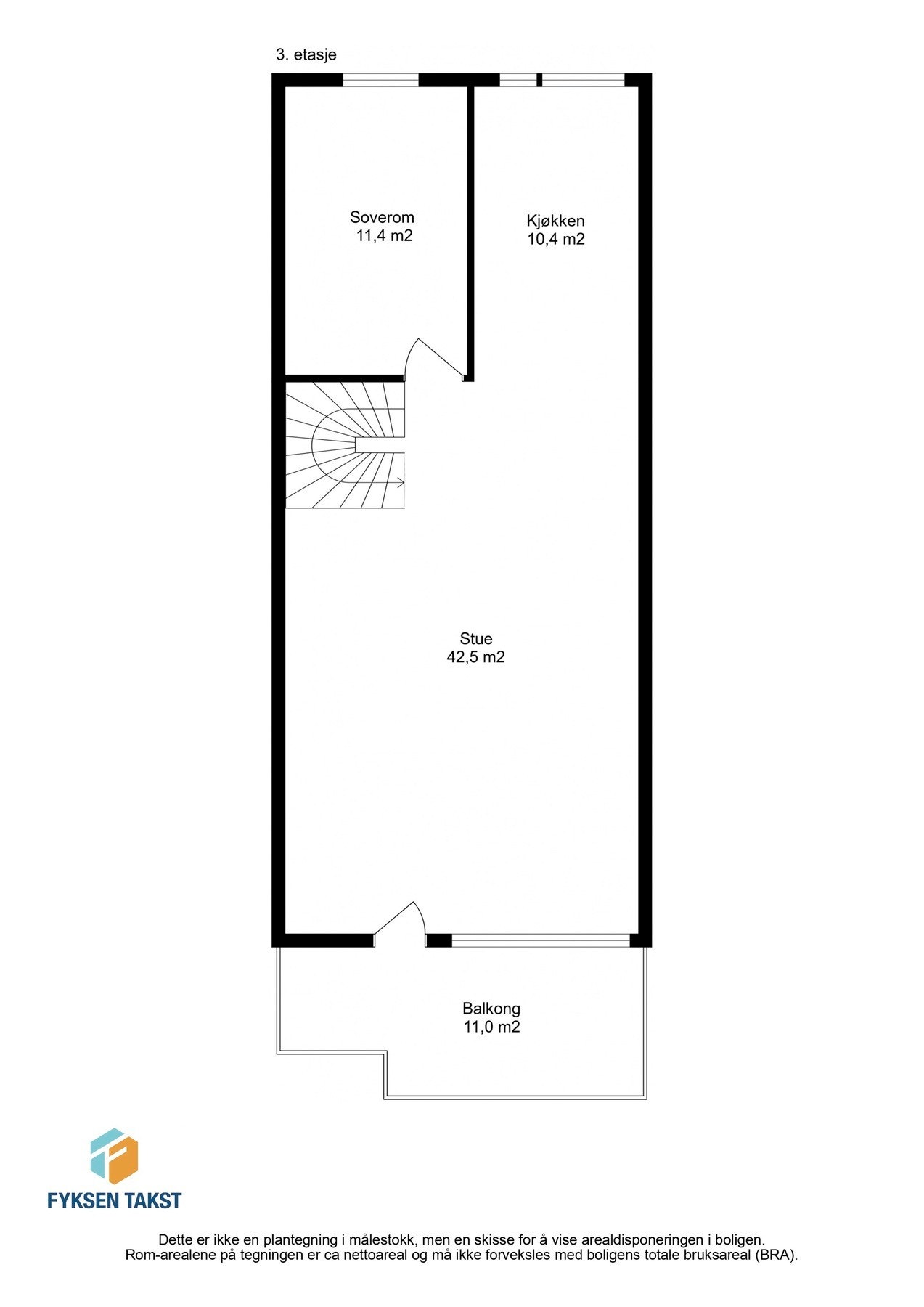 3. etasje. Galleribilde