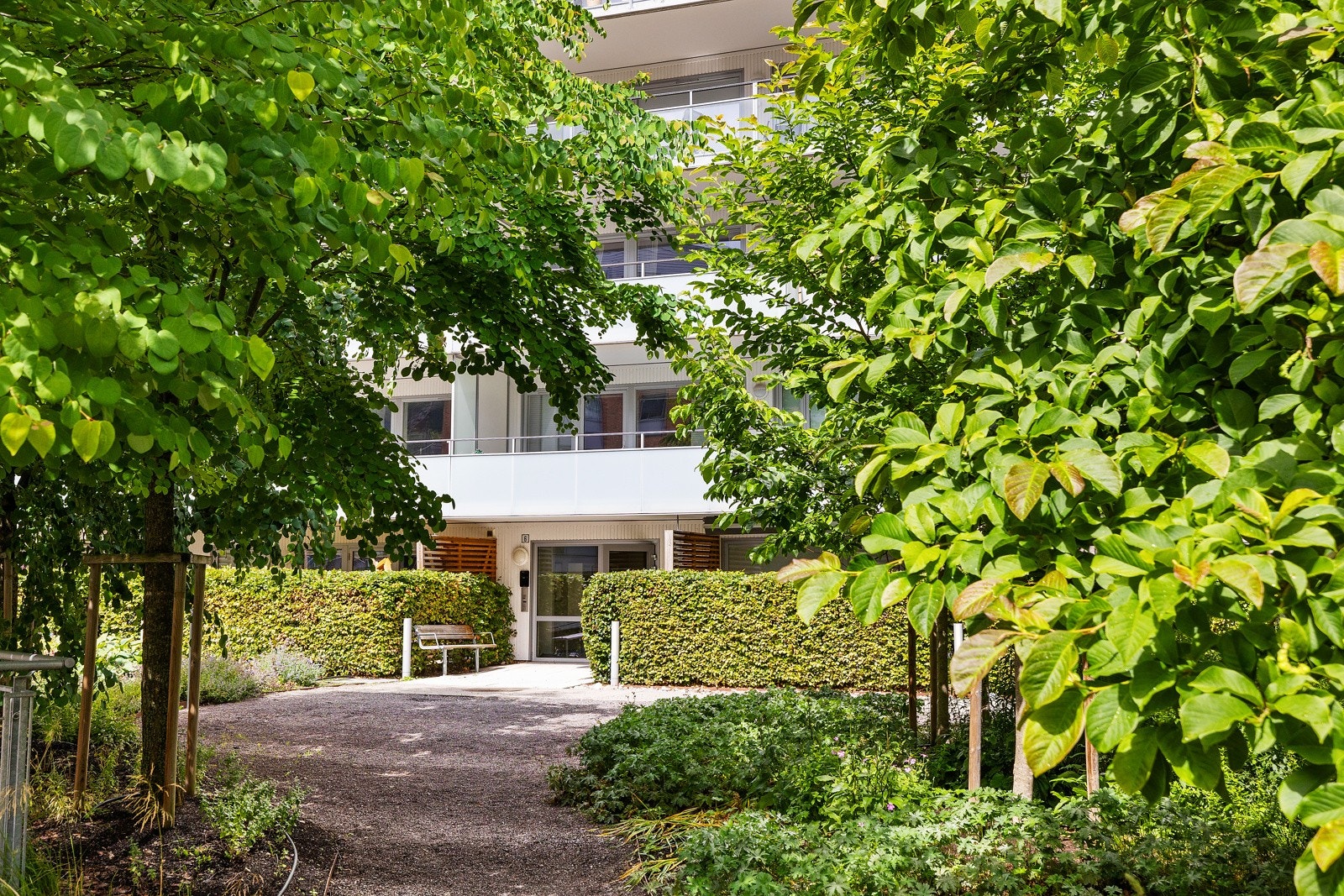 Det er et svært hyggelig område å flytte inn i og Kværnebyen har et godt naboskap. Galleribilde