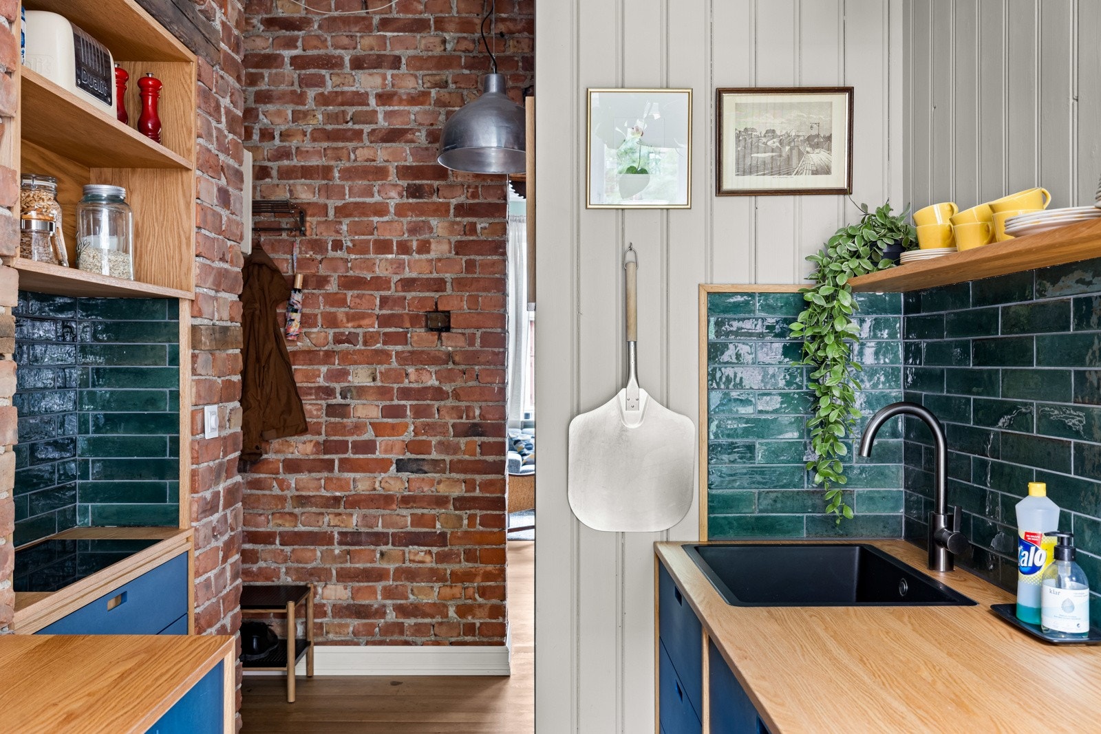 Videre må vi se litt mer på løsningen for platetoppen. Galleribilde