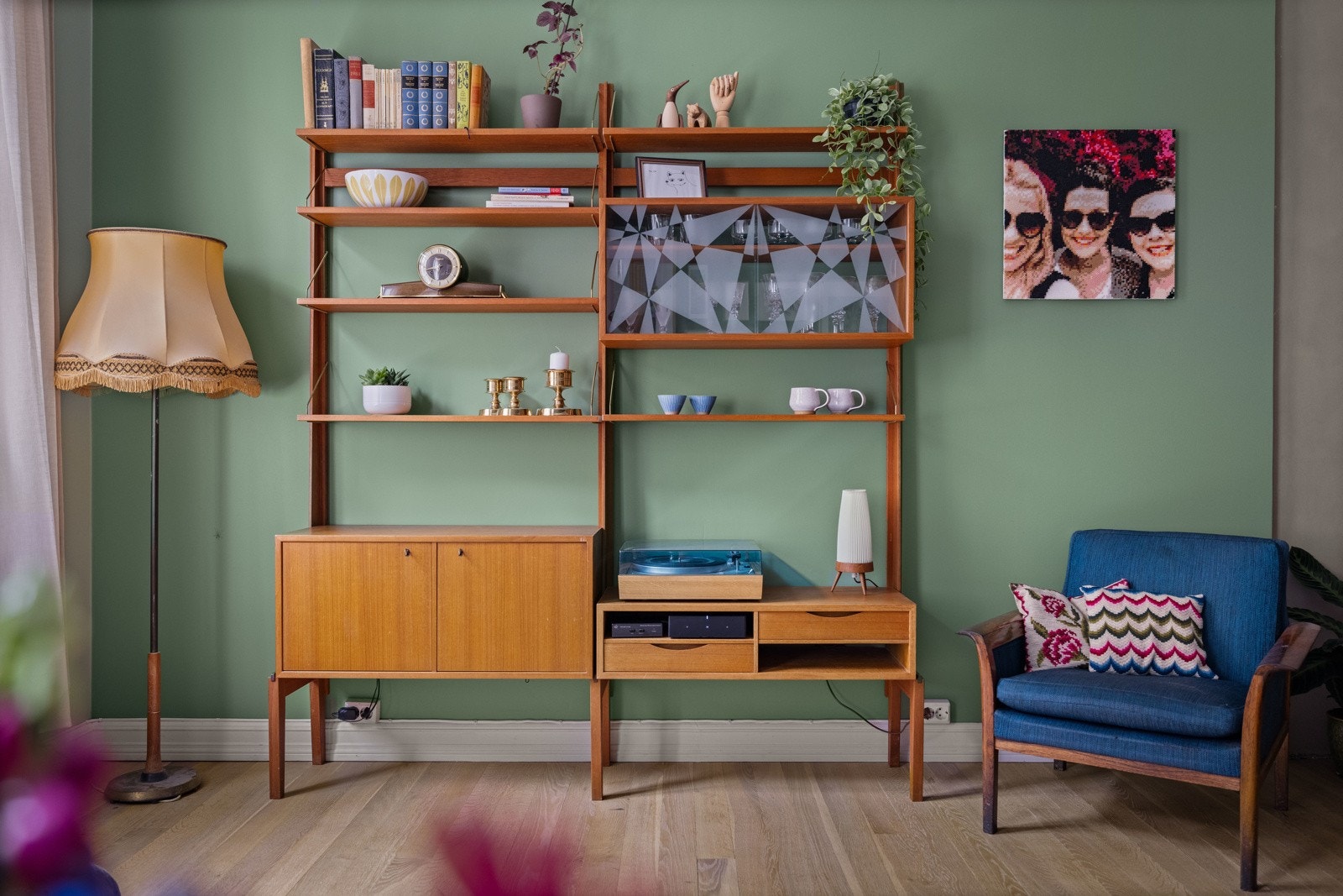 God plass til TV-benk løsning. Galleribilde