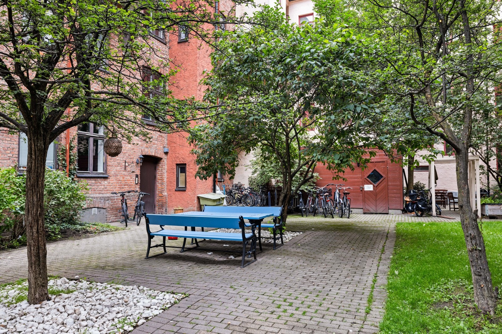 Her kan man invitere venner og familie og nyte stillheten. Galleribilde