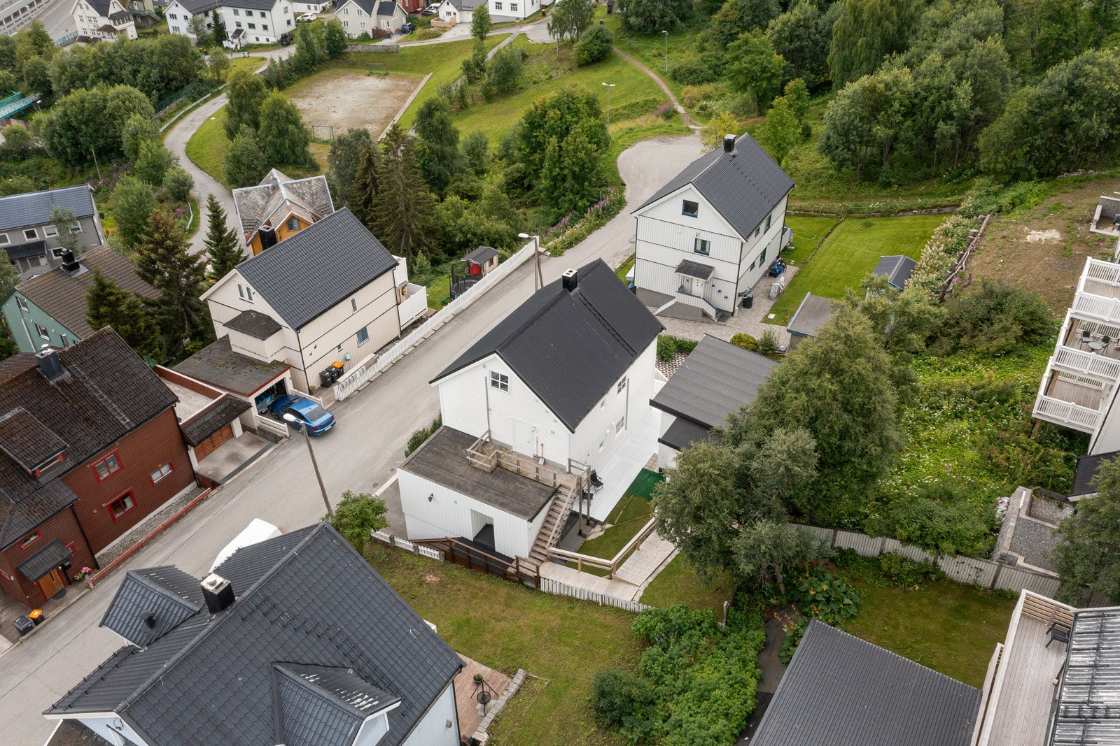 Barnevennlig og sentrumsnær beliggenhet.