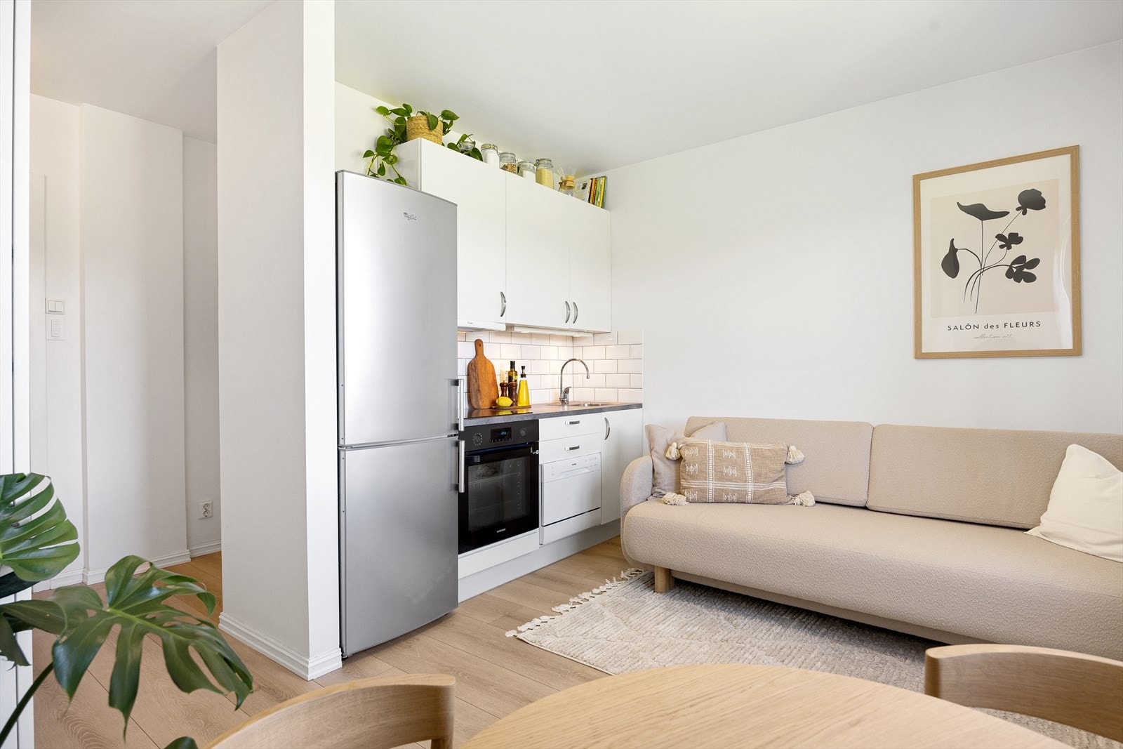 Fyring, varmtvann og fibernett 100/100Mbit er inkludert i fellesutgiftene. Galleribilde