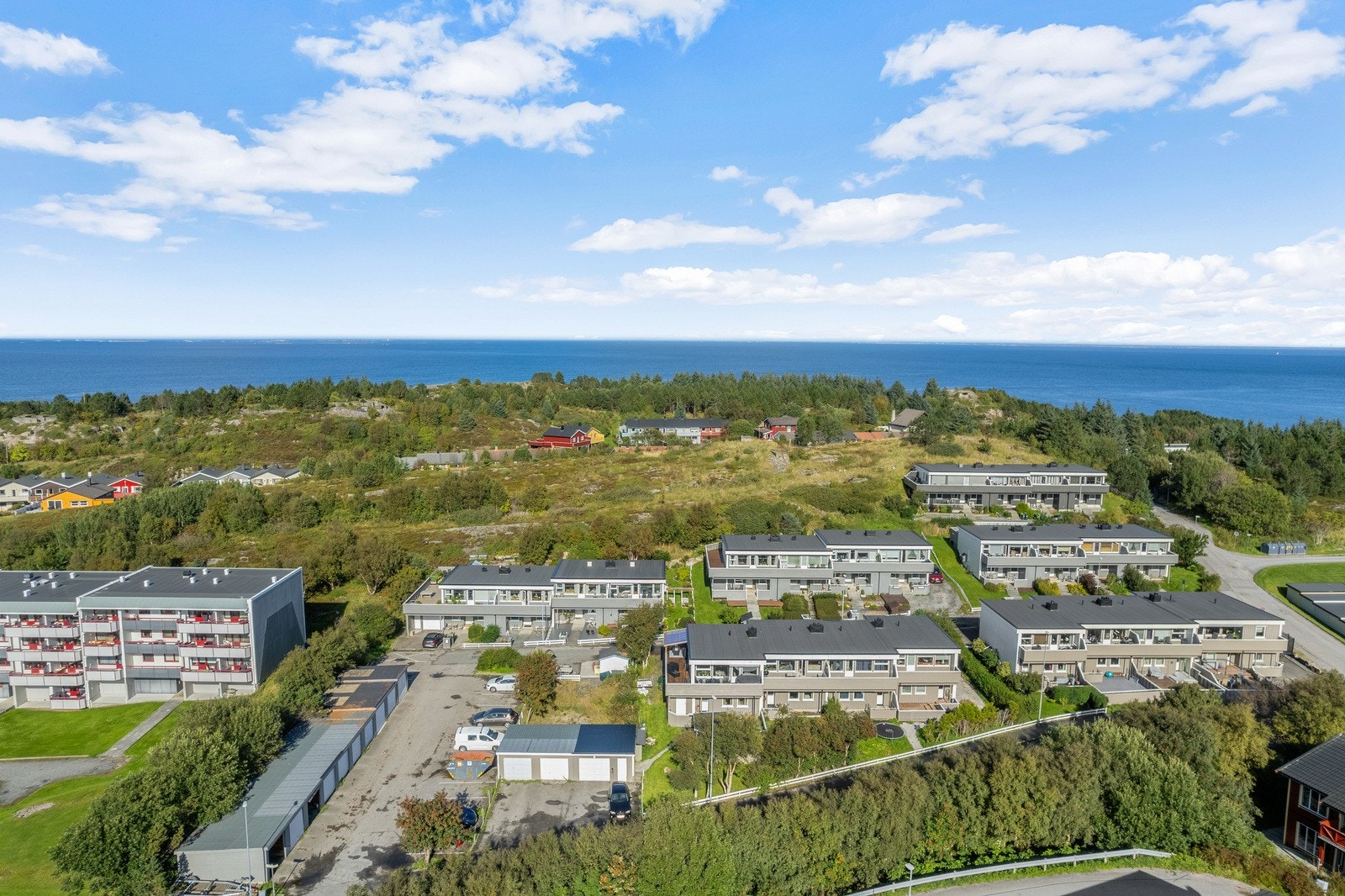 Dronebilde Galleribilde