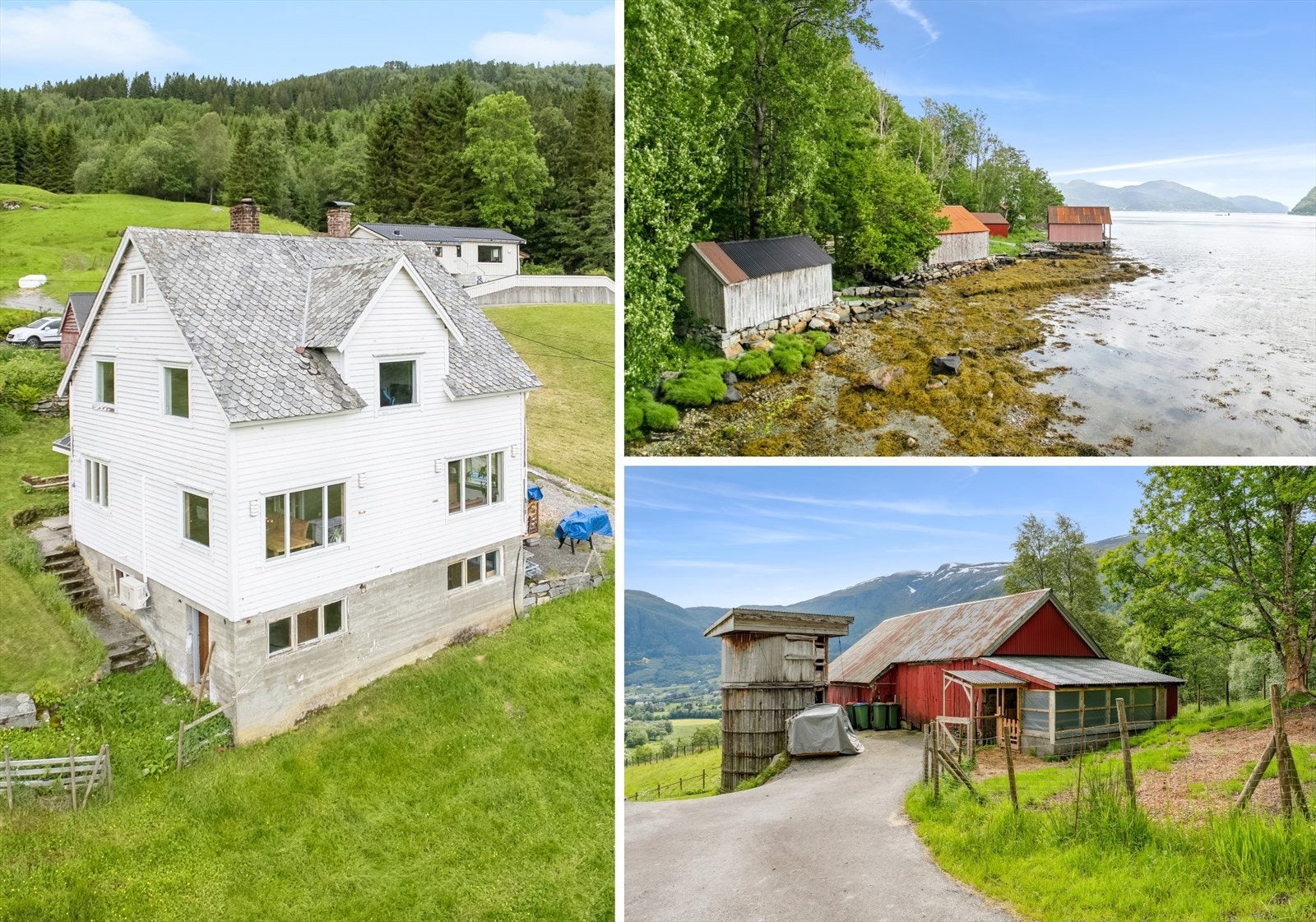 Velkomen til Davik og Lida 8! Eit spennande og sjarmerande småbruk, med mykje potensiale. Galleribilde