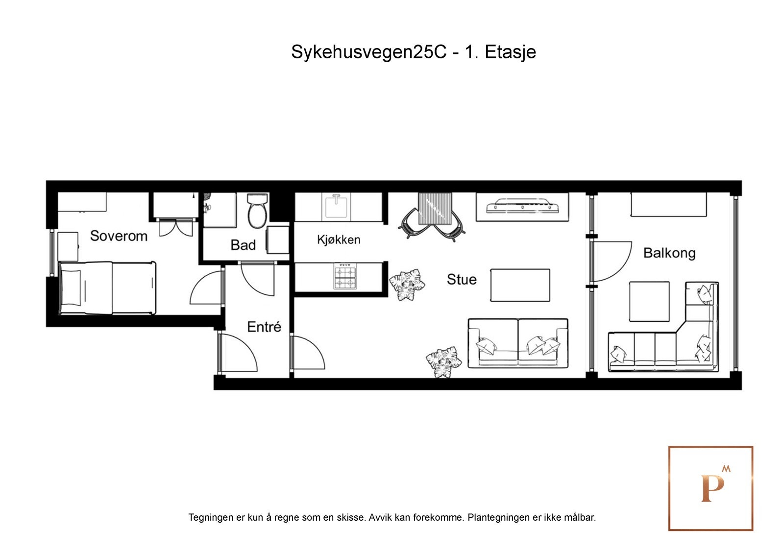 Plantegning Galleribilde
