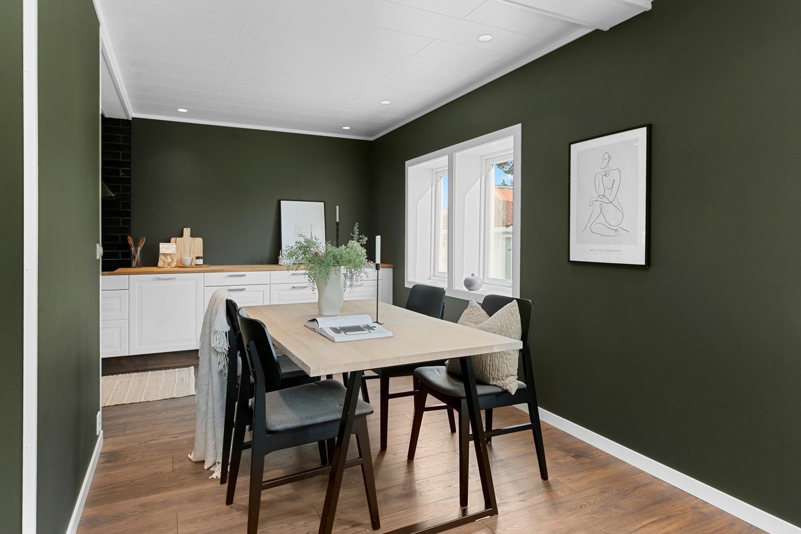 Her passer det fint med langbord om ønskelig. Galleribilde