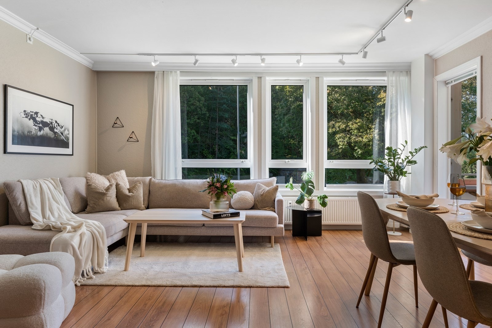 - En delikat og innbydende 3-roms leilighet i populære Fyllingsdalen - Galleribilde