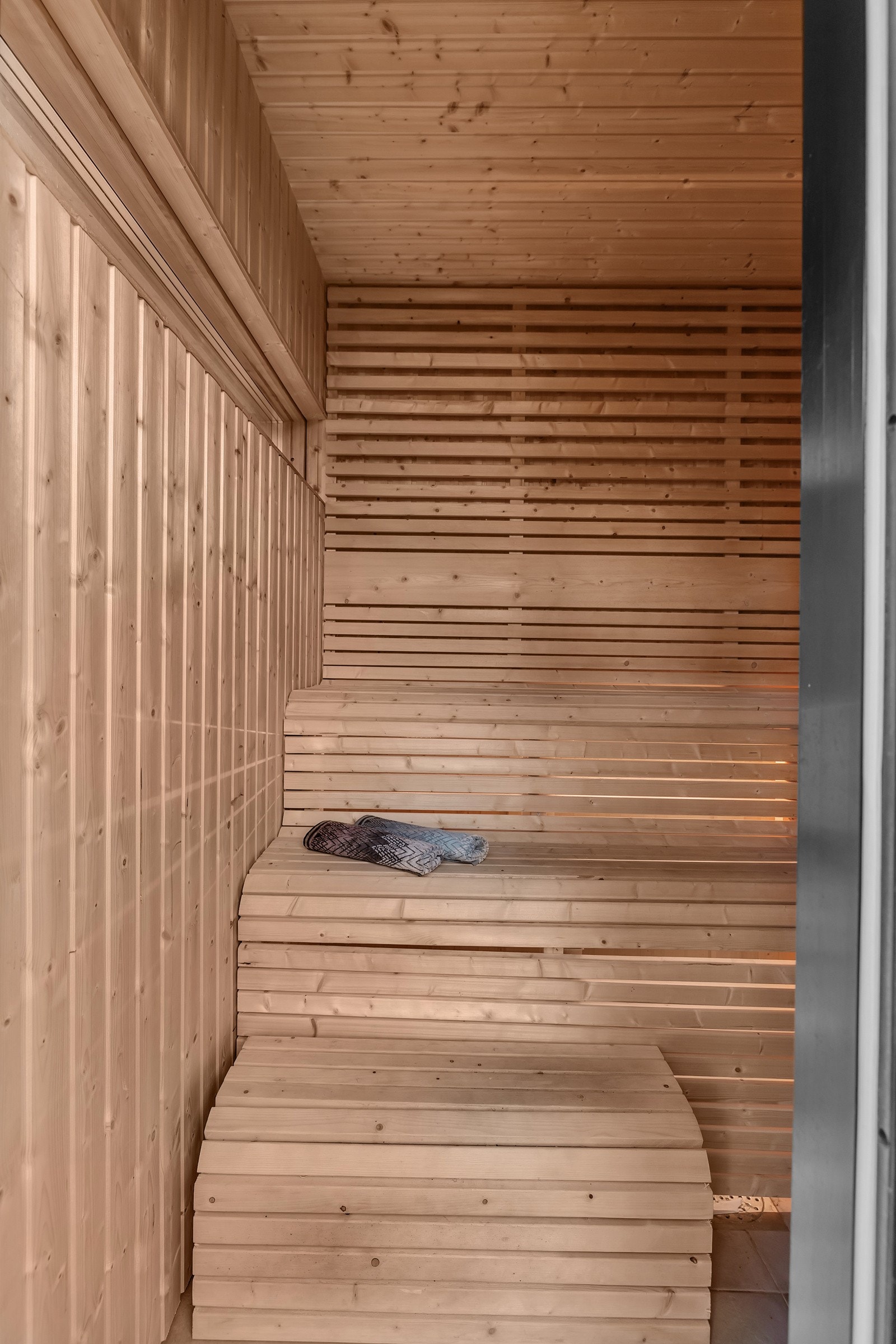 Moderne og fin badstu Galleribilde