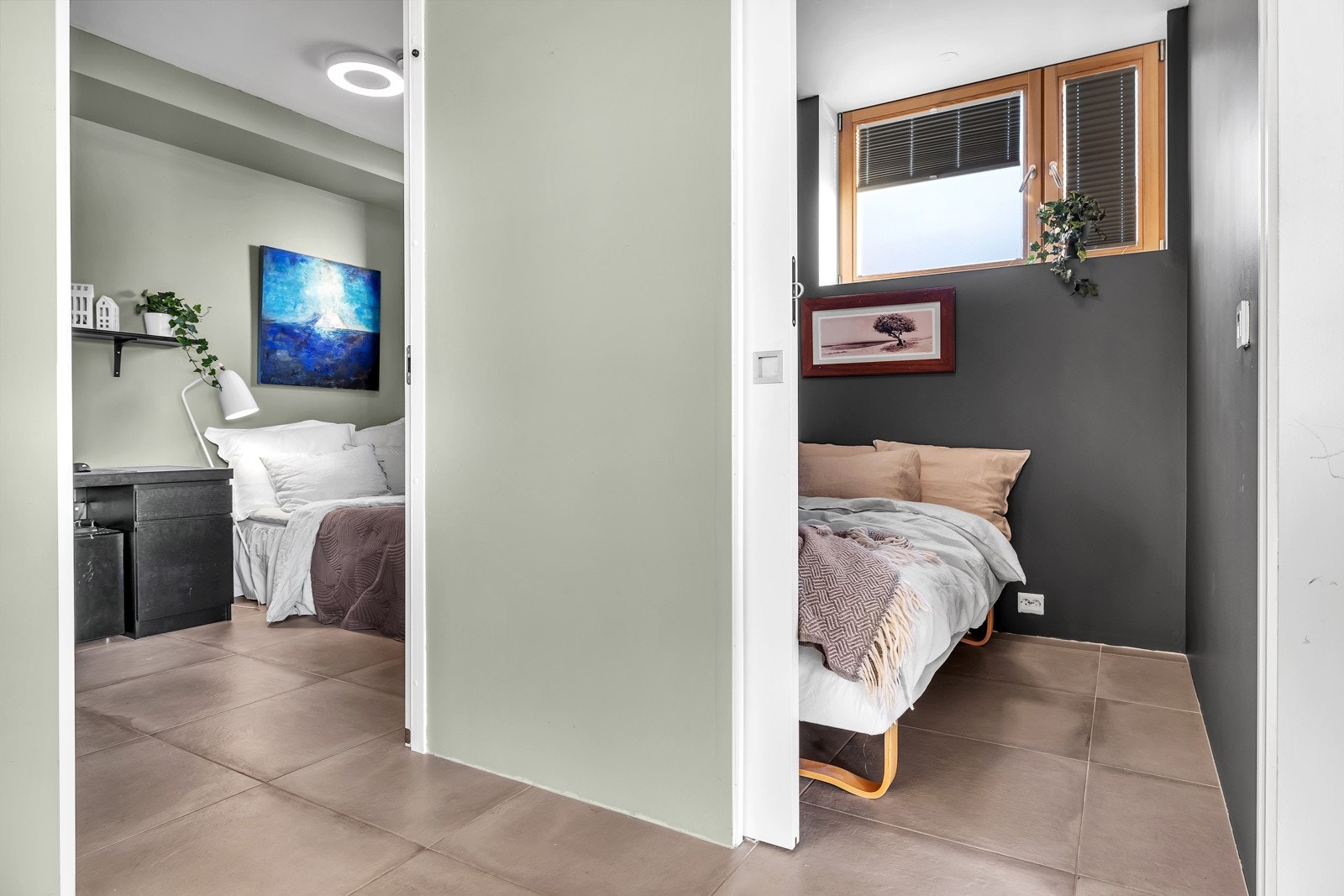 Soverommene i denne avdelingen er tilbaketrukne Galleribilde