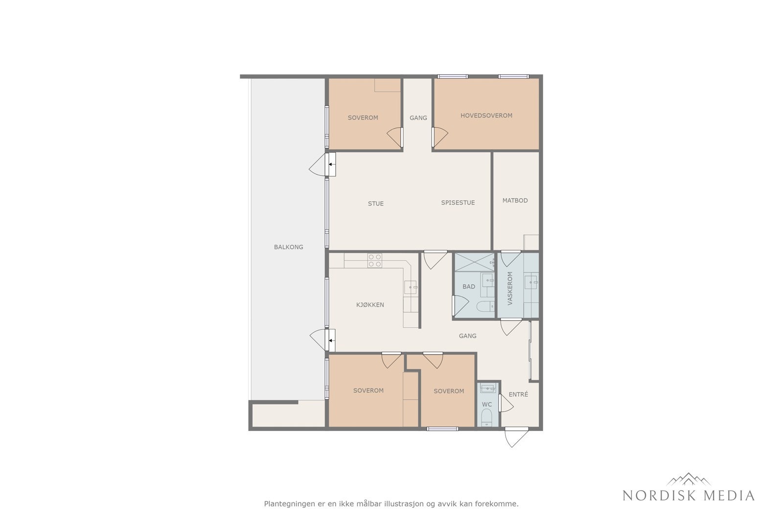 Plantegning. Galleribilde