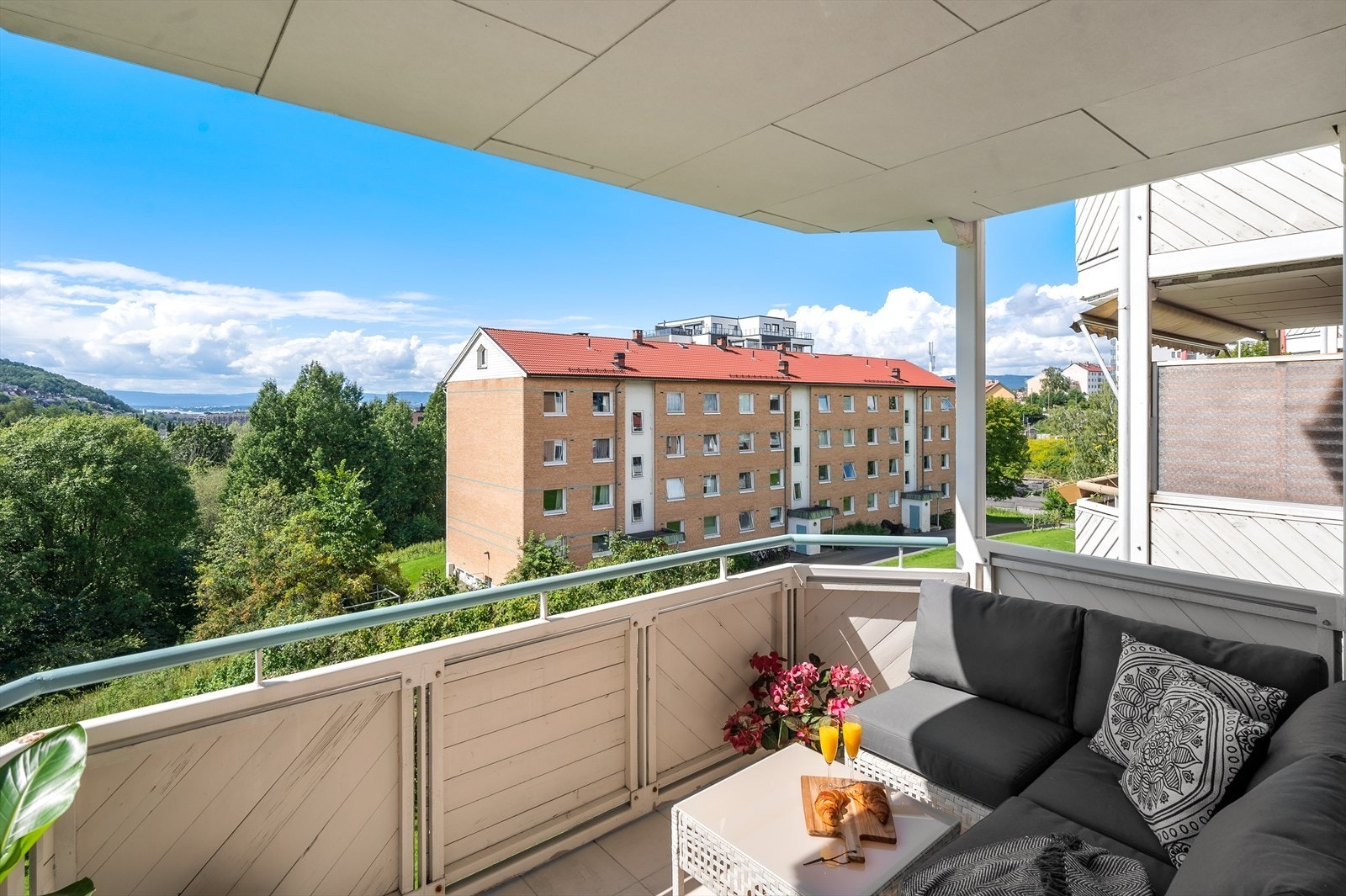 Balkongen er på 8m² Galleribilde