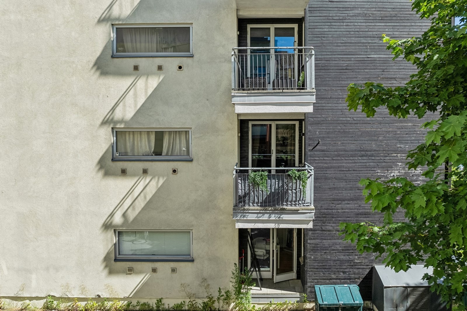 Leiligheten ligger i 2. etasje Galleribilde