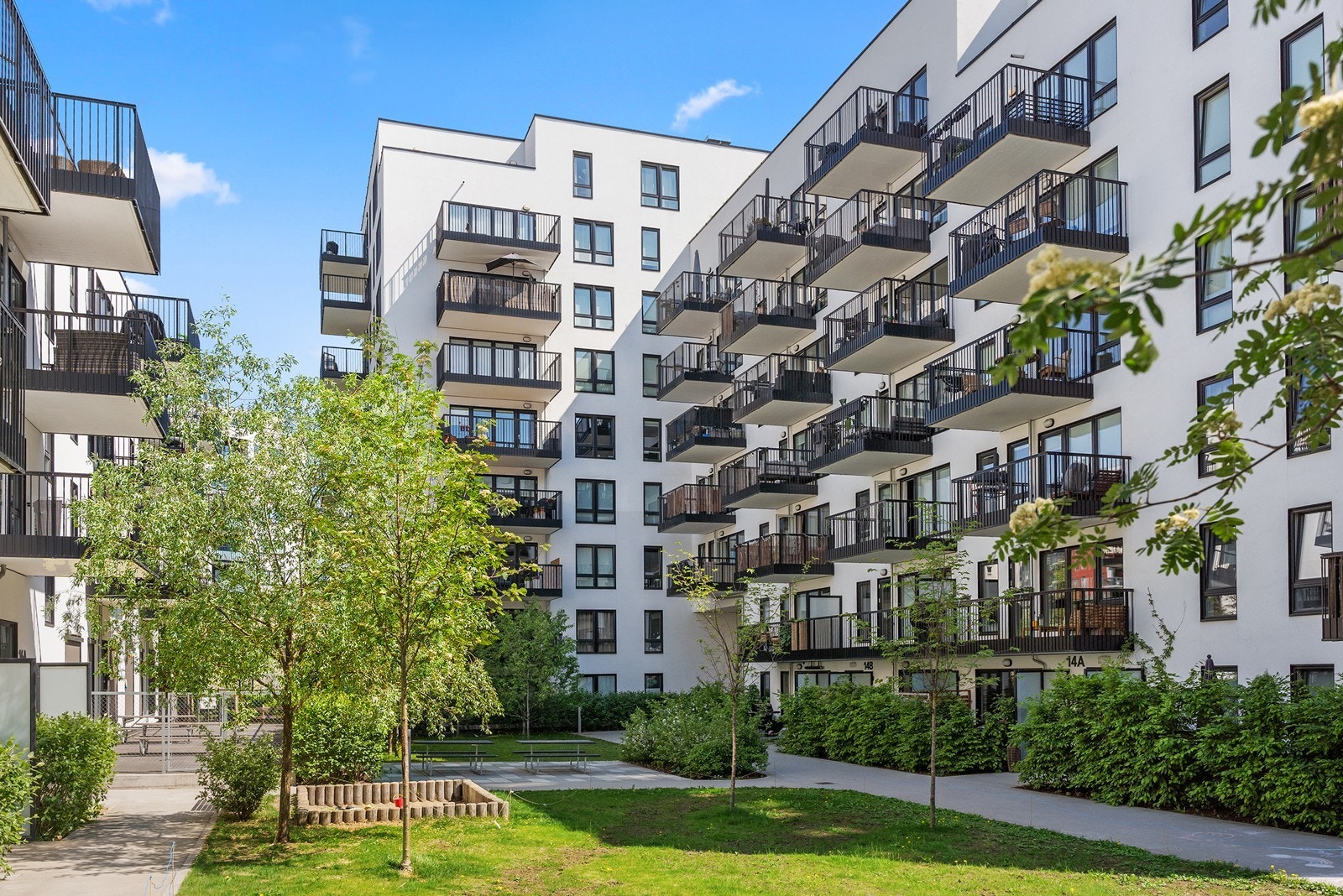 Leiligheten ligger flott til i 3. etasje Galleribilde
