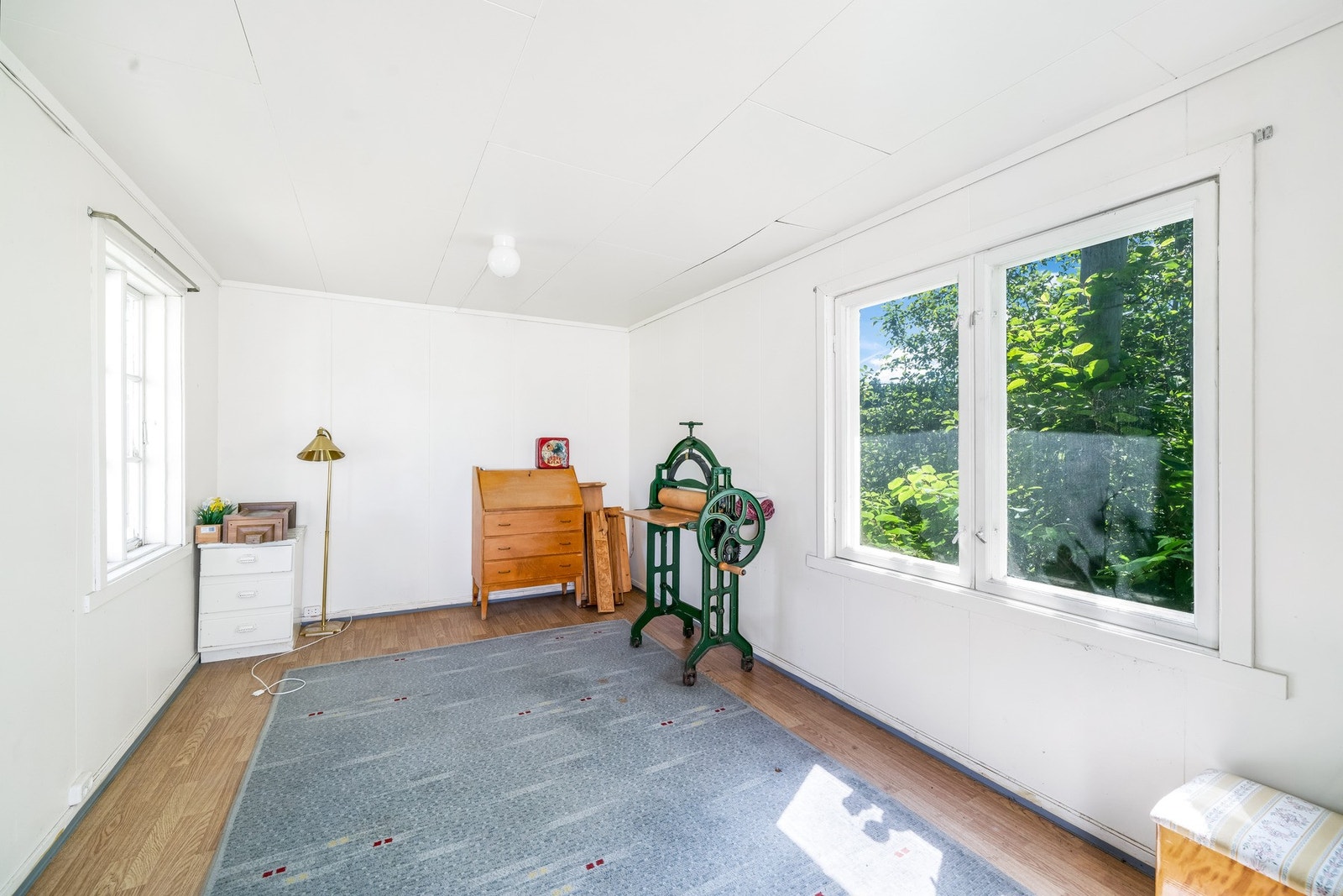 Annekset kan blant annet benyttes som hobbyrom, lekestue eller bod Galleribilde