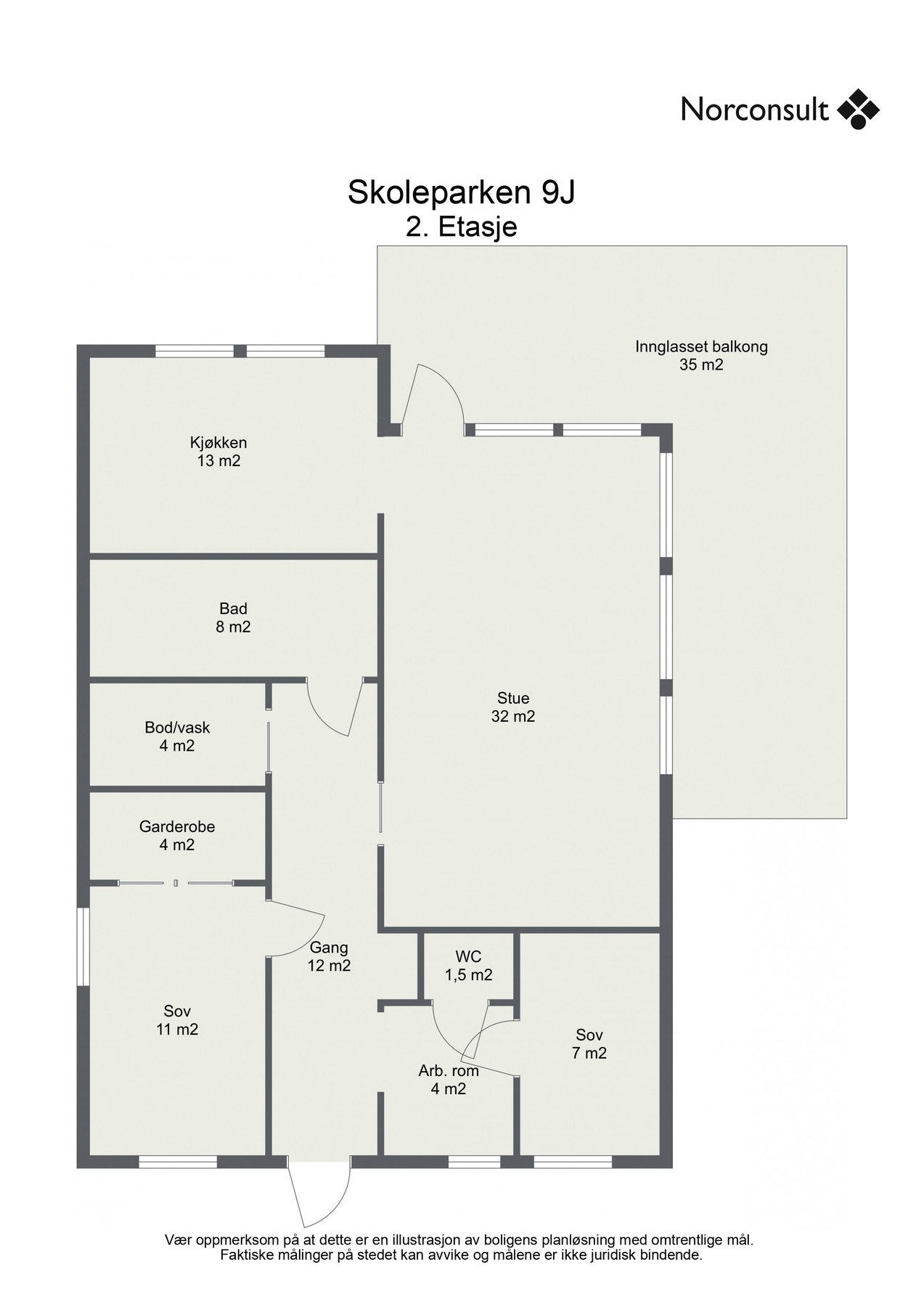 Planskisse. Galleribilde