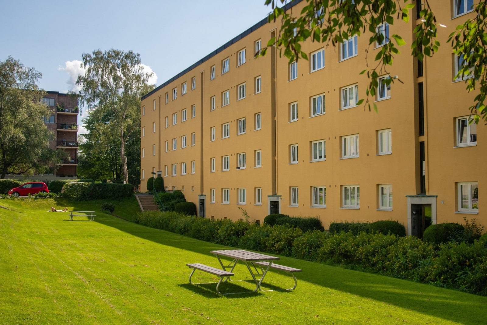 Her bor du sentralt til på Sinsen, godt tilbaketrukket fra trafikk og bystøy. Galleribilde