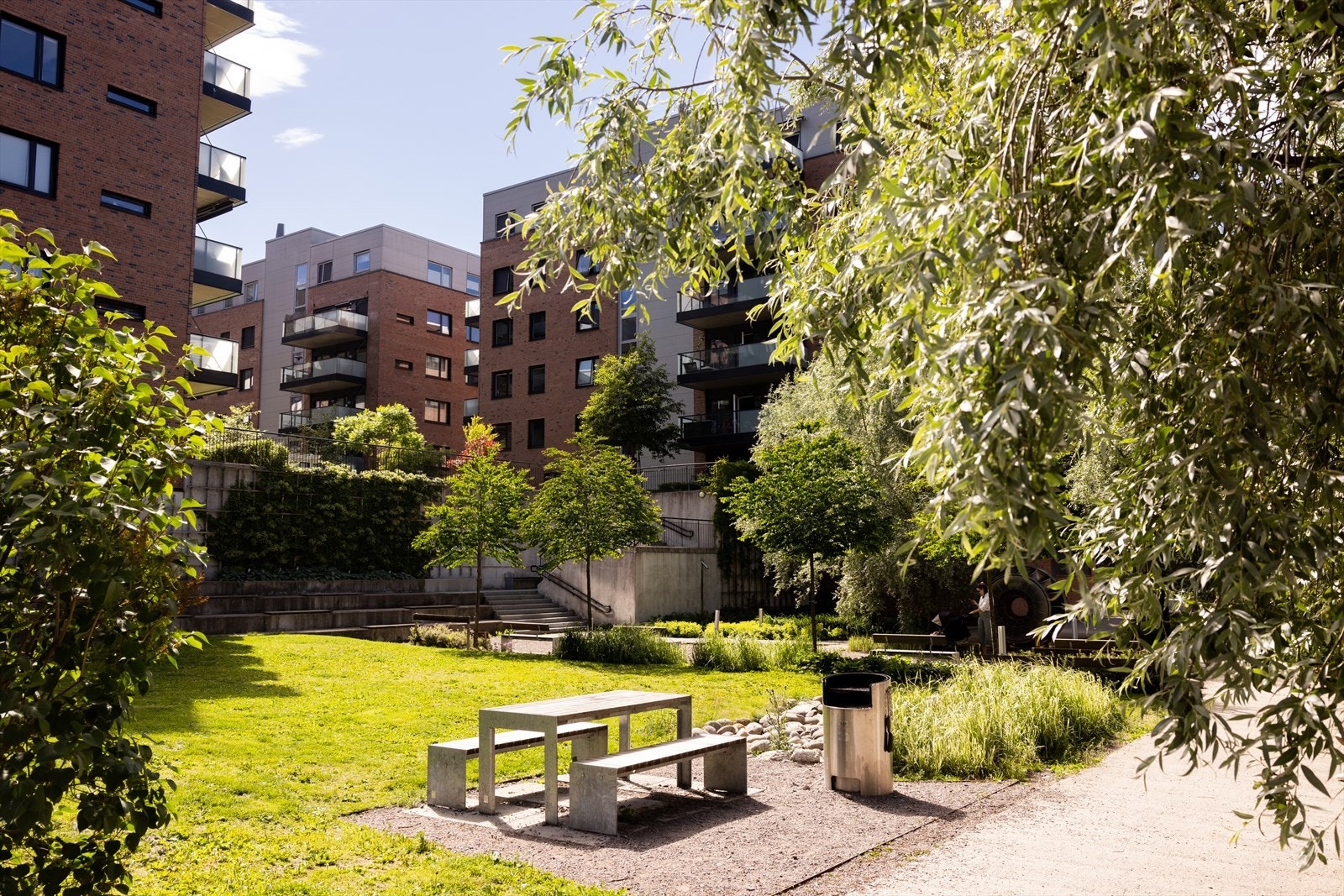 Flotte og grønne fellesområder. Galleribilde