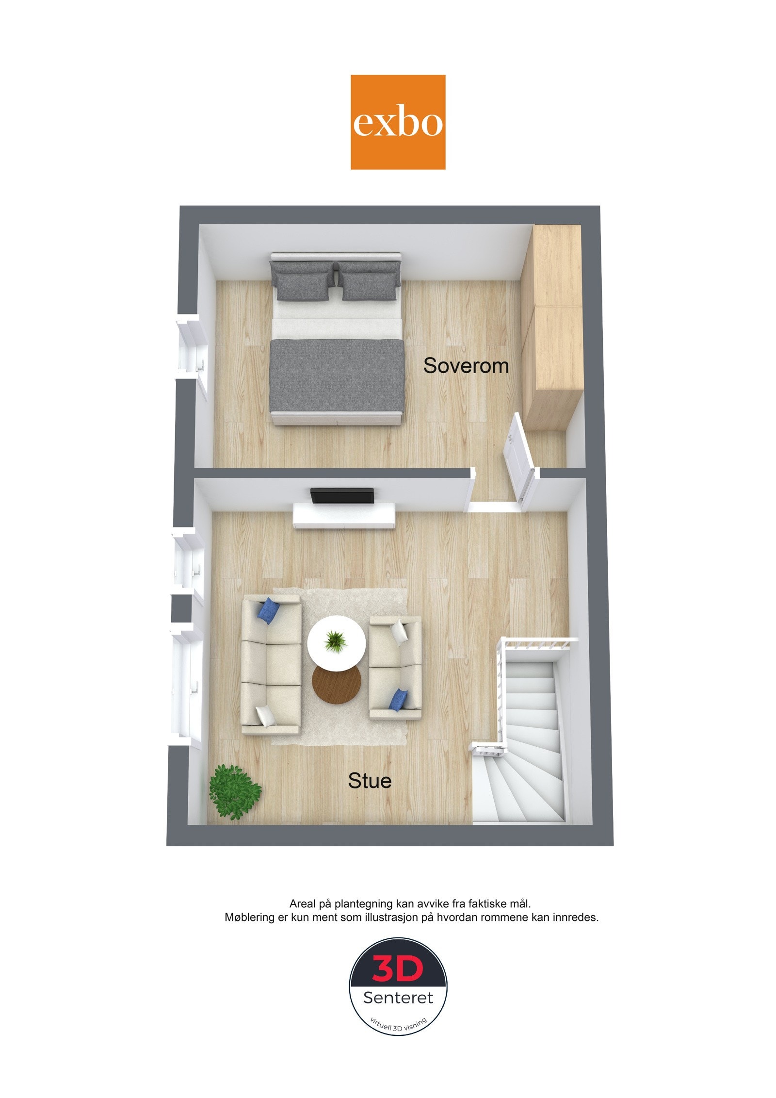 Plantegning 2. Etasje Galleribilde