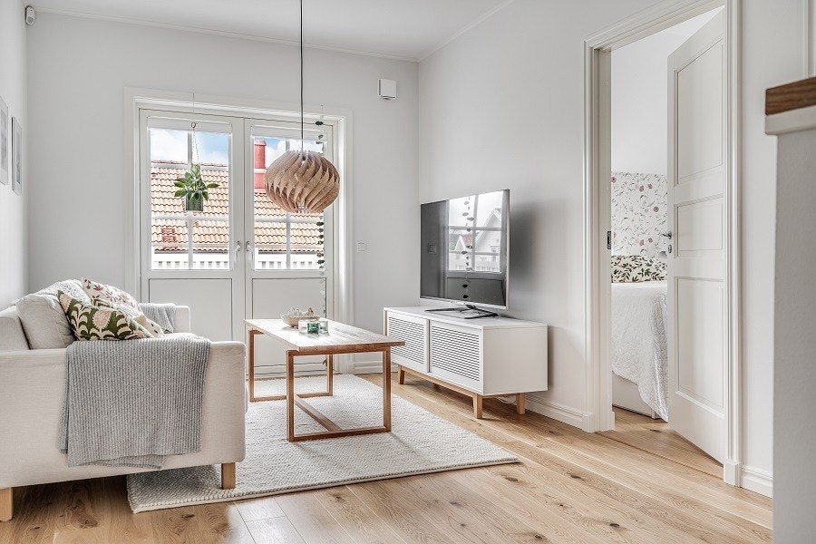 andre etasje har loftstue, 3 soverom og bad Galleribilde