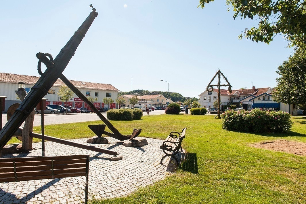 Hamburgsund sentrum Galleribilde