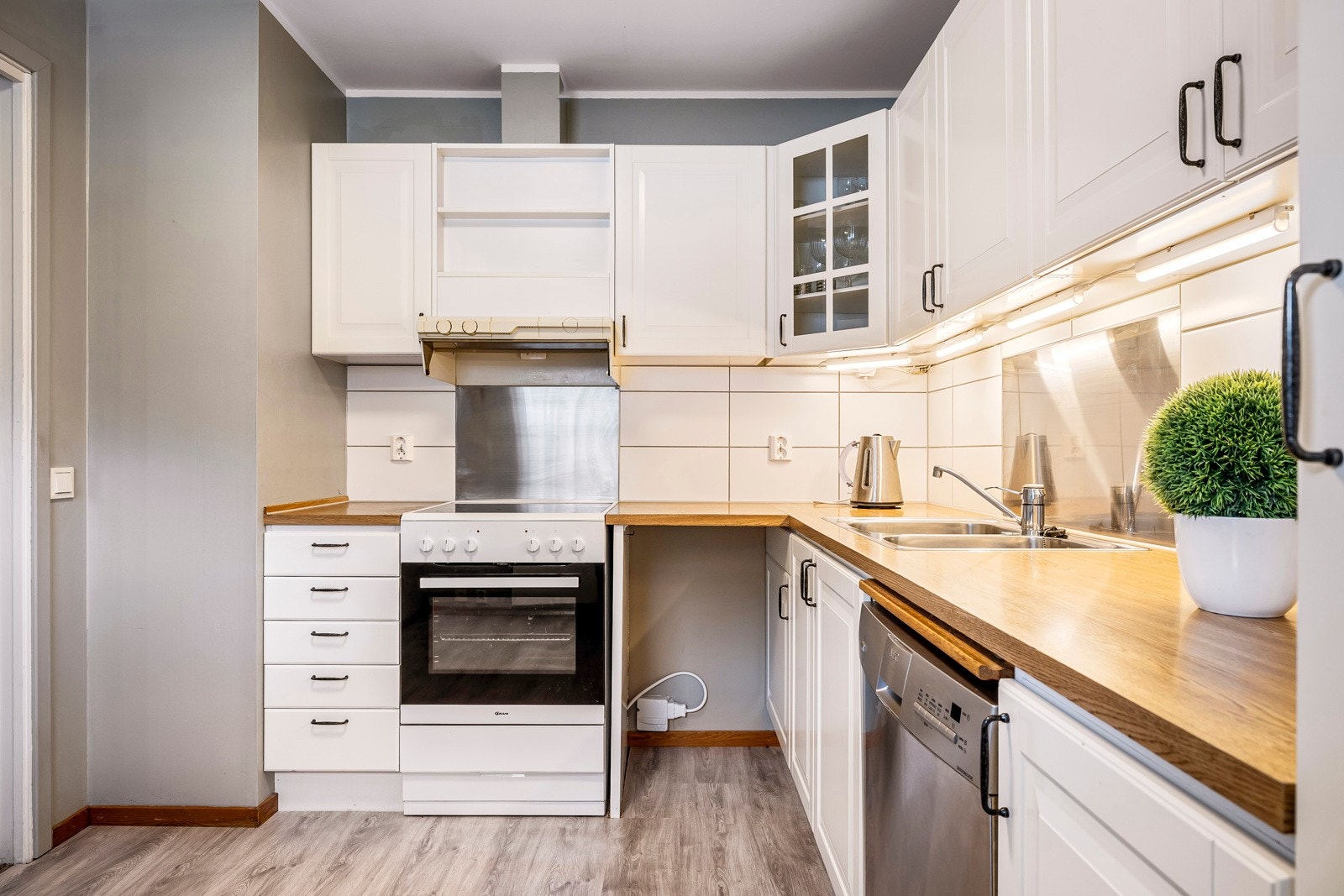 Romslig kjøkken Galleribilde