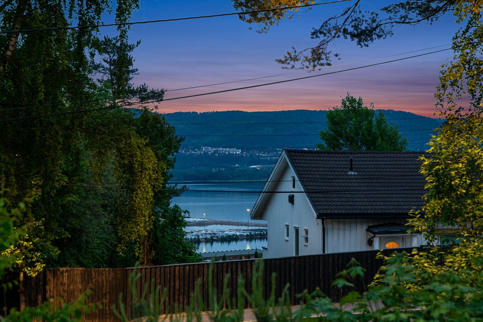 Kveldsstemning Galleribilde